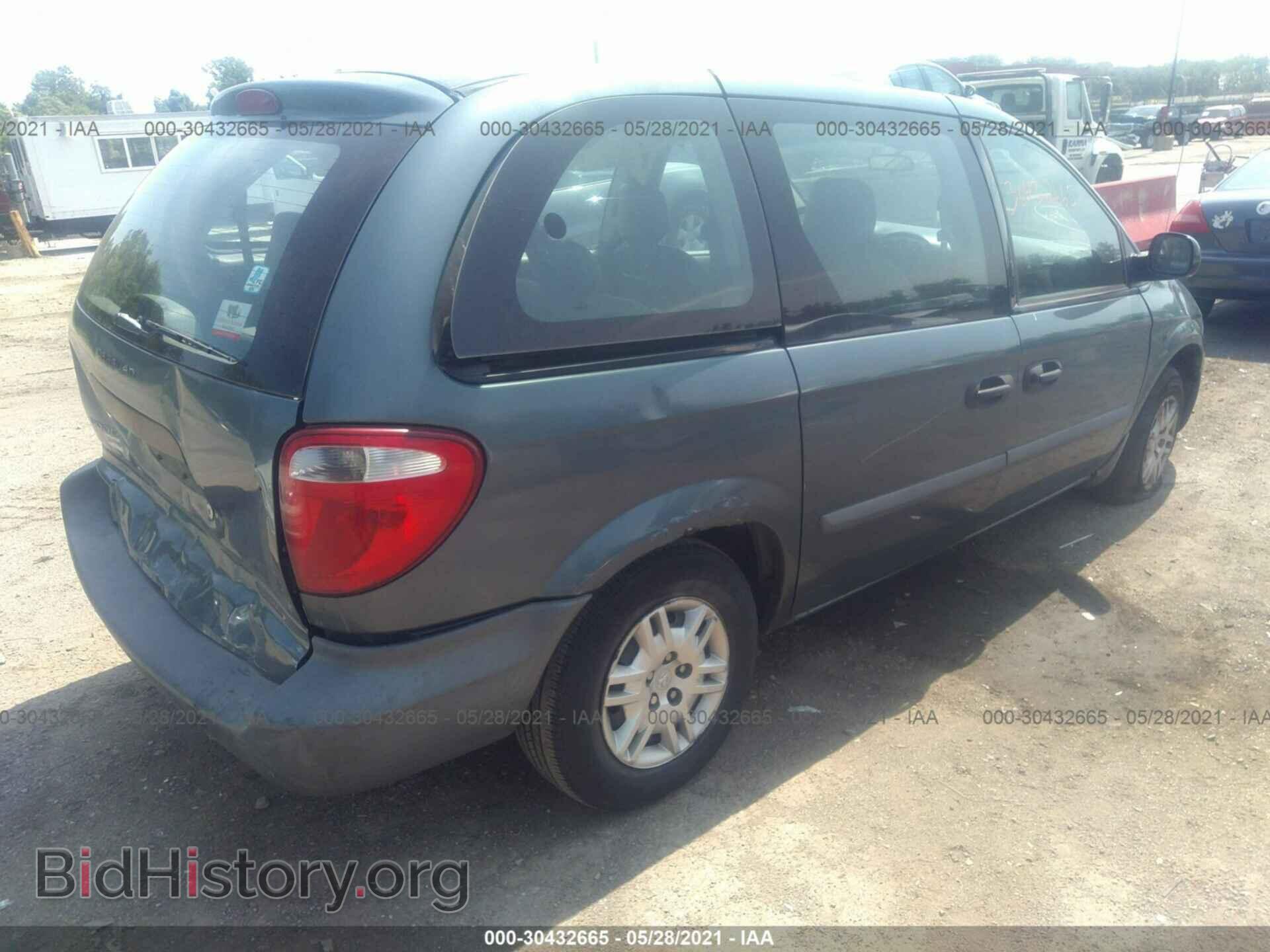 2007 DODGE CARAVAN - VIN: 1D4GP25B17B152502 - Фото 4