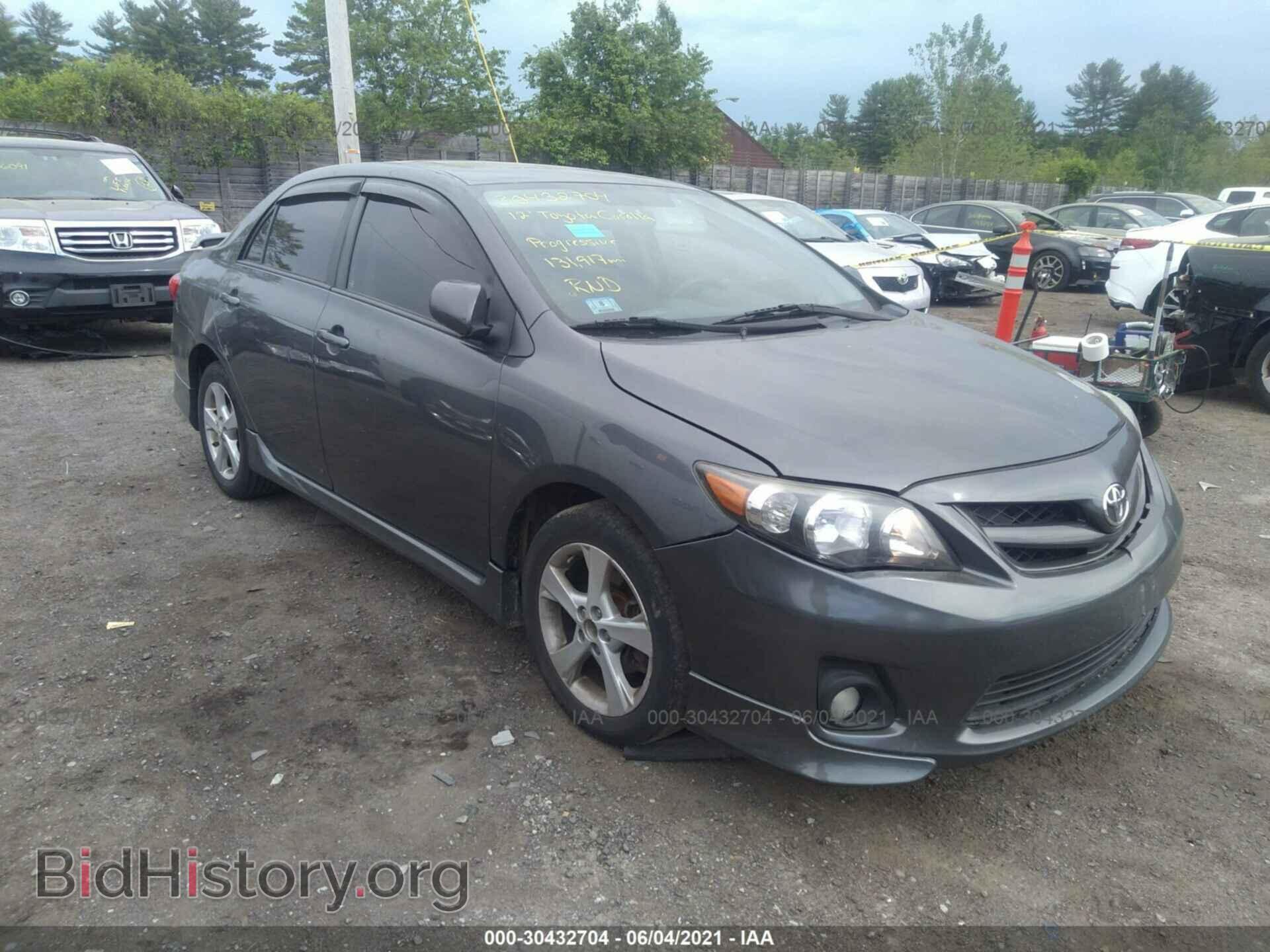 Фотография 2T1BU4EE7CC834365 - TOYOTA COROLLA 2012
