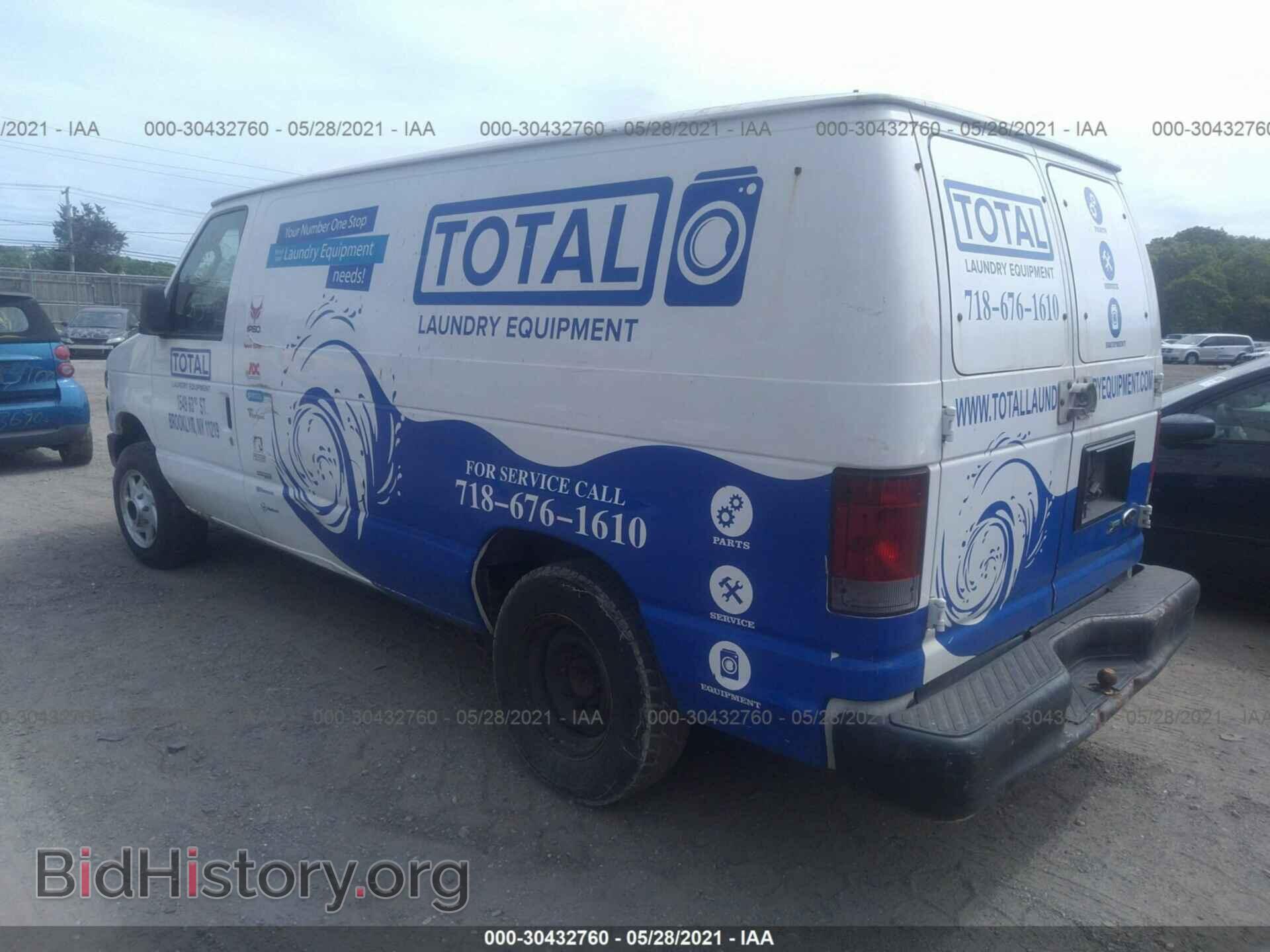 2010 FORD ECONOLINE CARGO VAN - VIN: 1FTNE1EW2ADA92796 - Фото 3