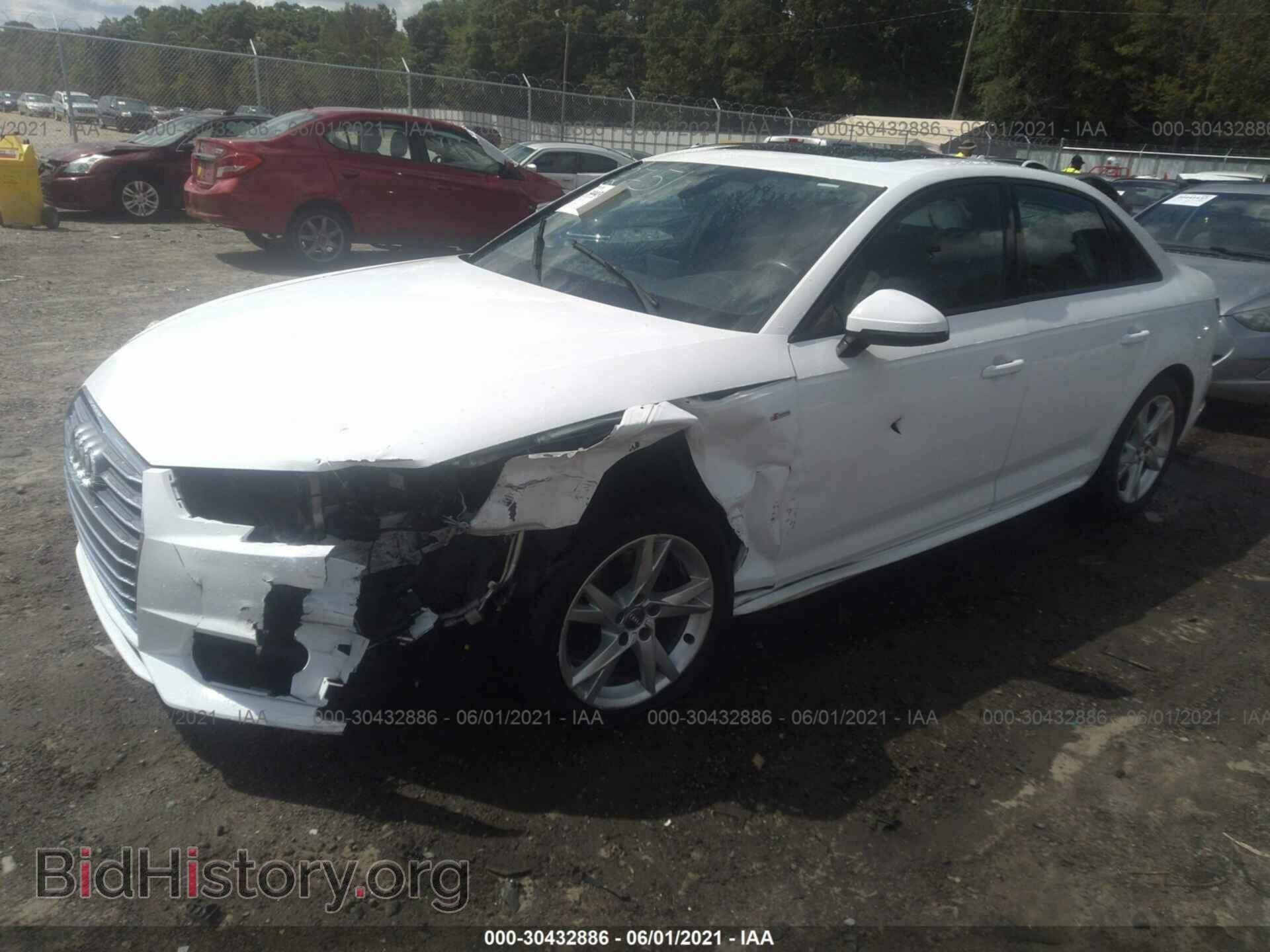 2018 AUDI A4 - VIN: WAUKMAF45JA082751 - Фото 2
