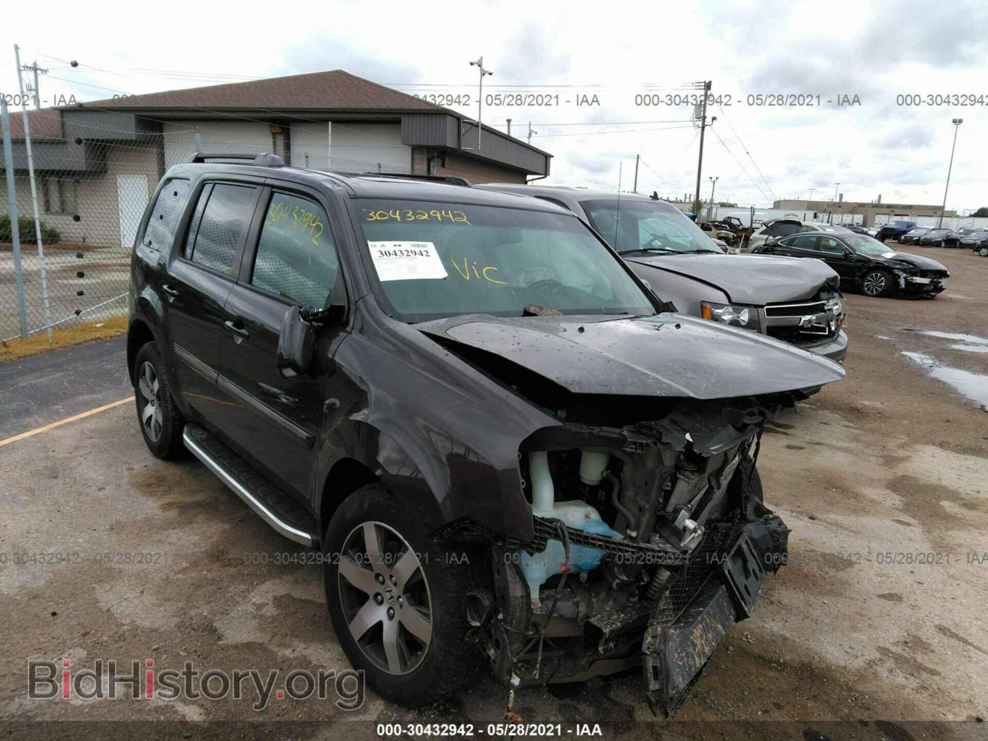 Photo 5FNYF4H97DB027778 - HONDA PILOT 2013