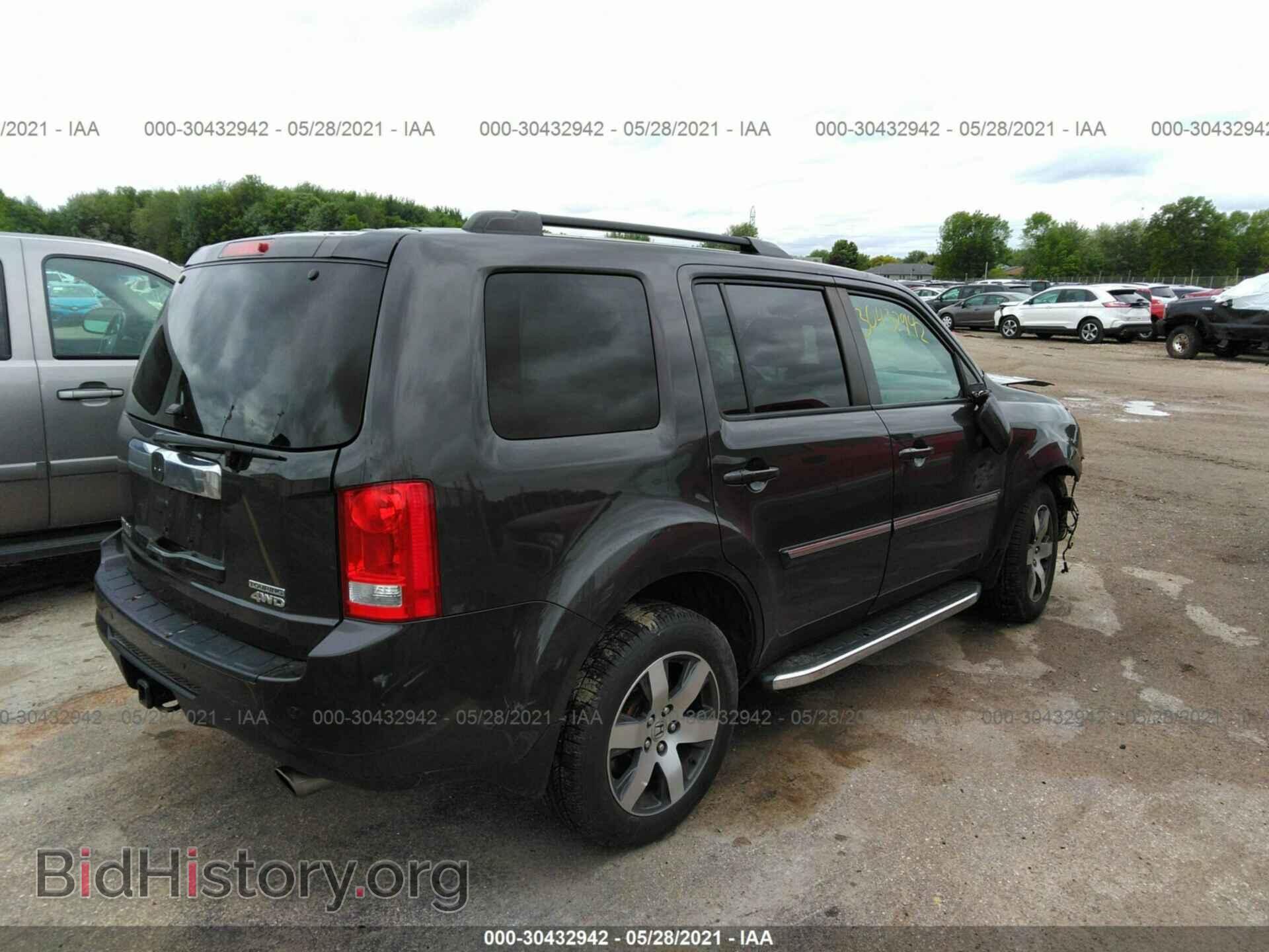 2013 HONDA PILOT - VIN: 5FNYF4H97DB027778 - Фото 4