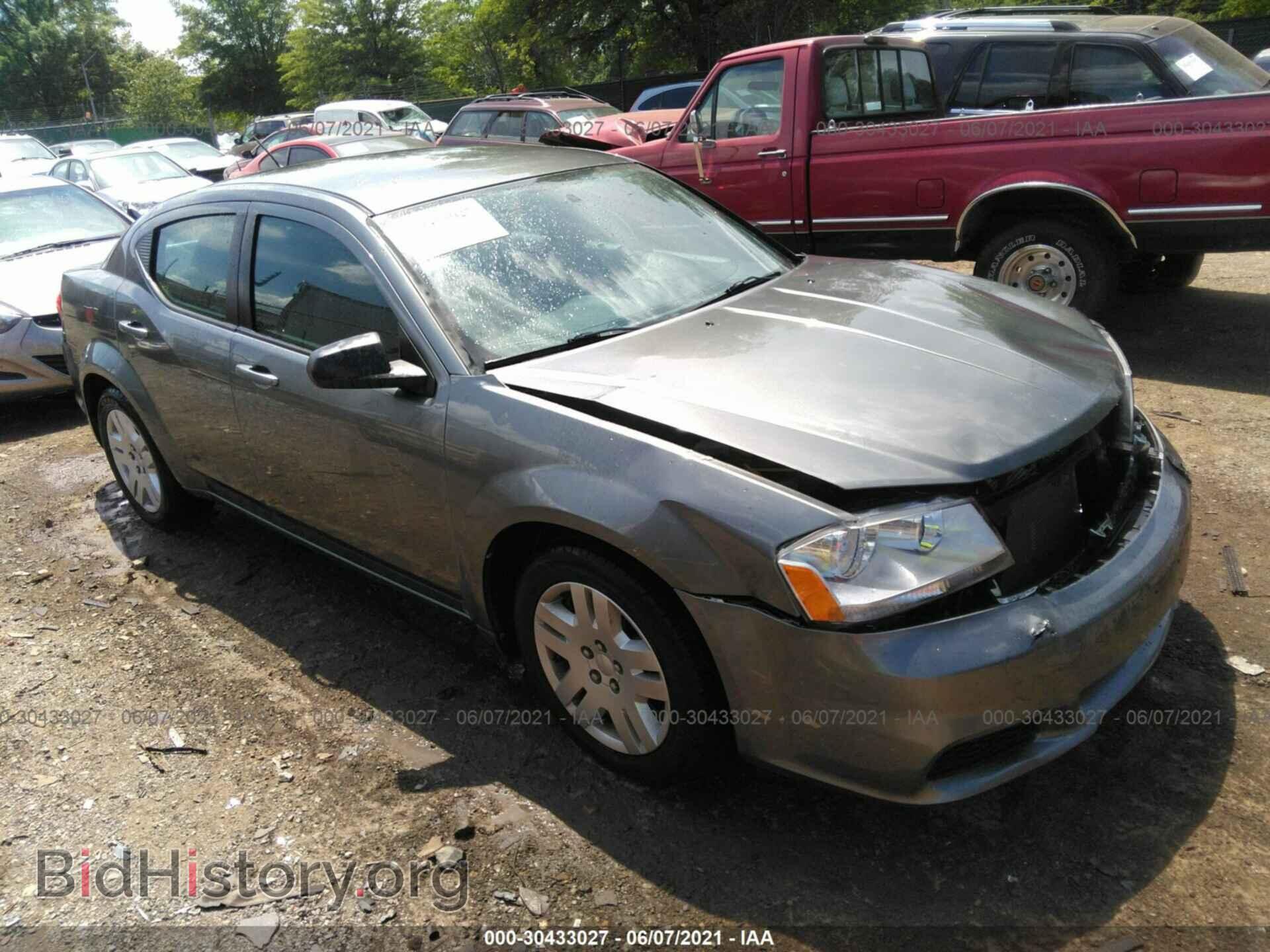 Фотография 1C3CDZABXDN628490 - DODGE AVENGER 2013