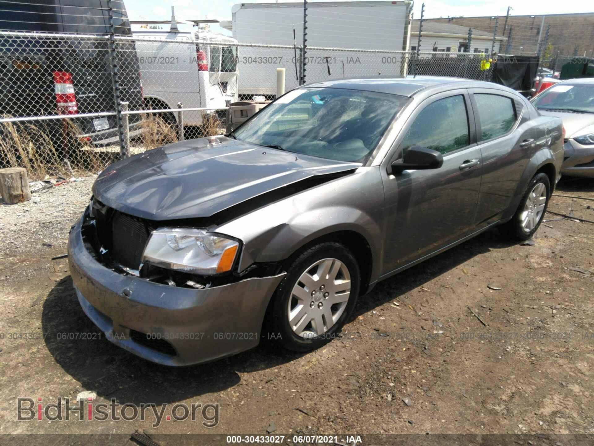 2013 DODGE AVENGER - VIN: 1C3CDZABXDN628490 - Фото 2