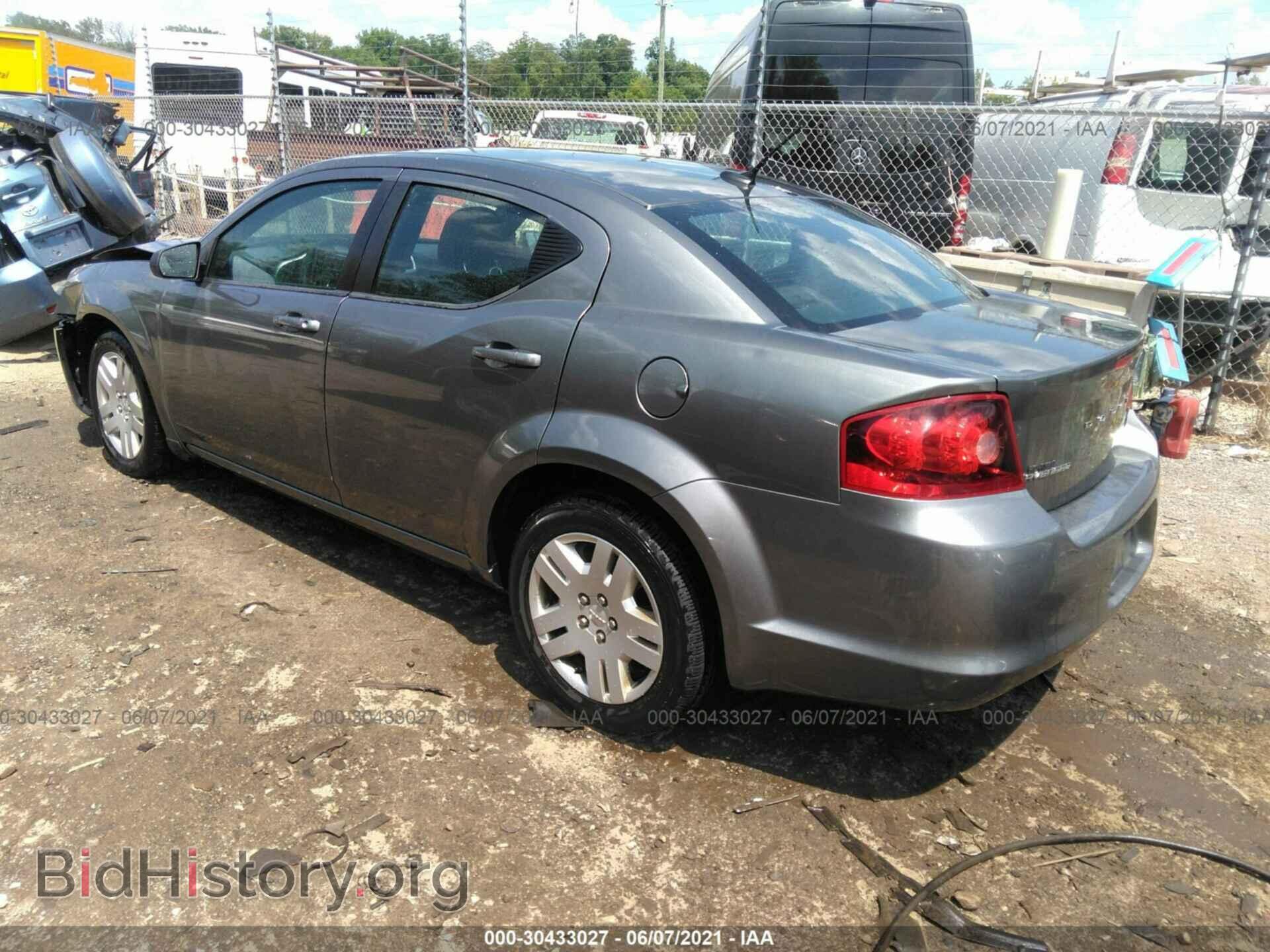 2013 DODGE AVENGER - VIN: 1C3CDZABXDN628490 - Фото 3