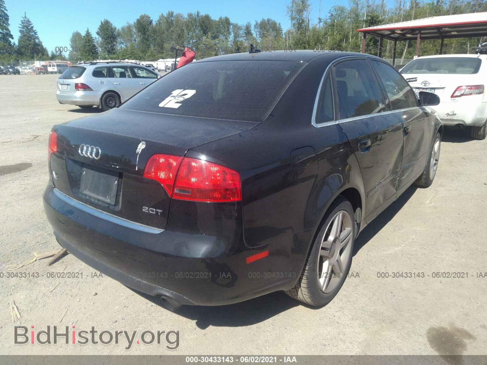 2007 AUDI A4 - VIN: WAUAF78E97A240211 - Фото 4