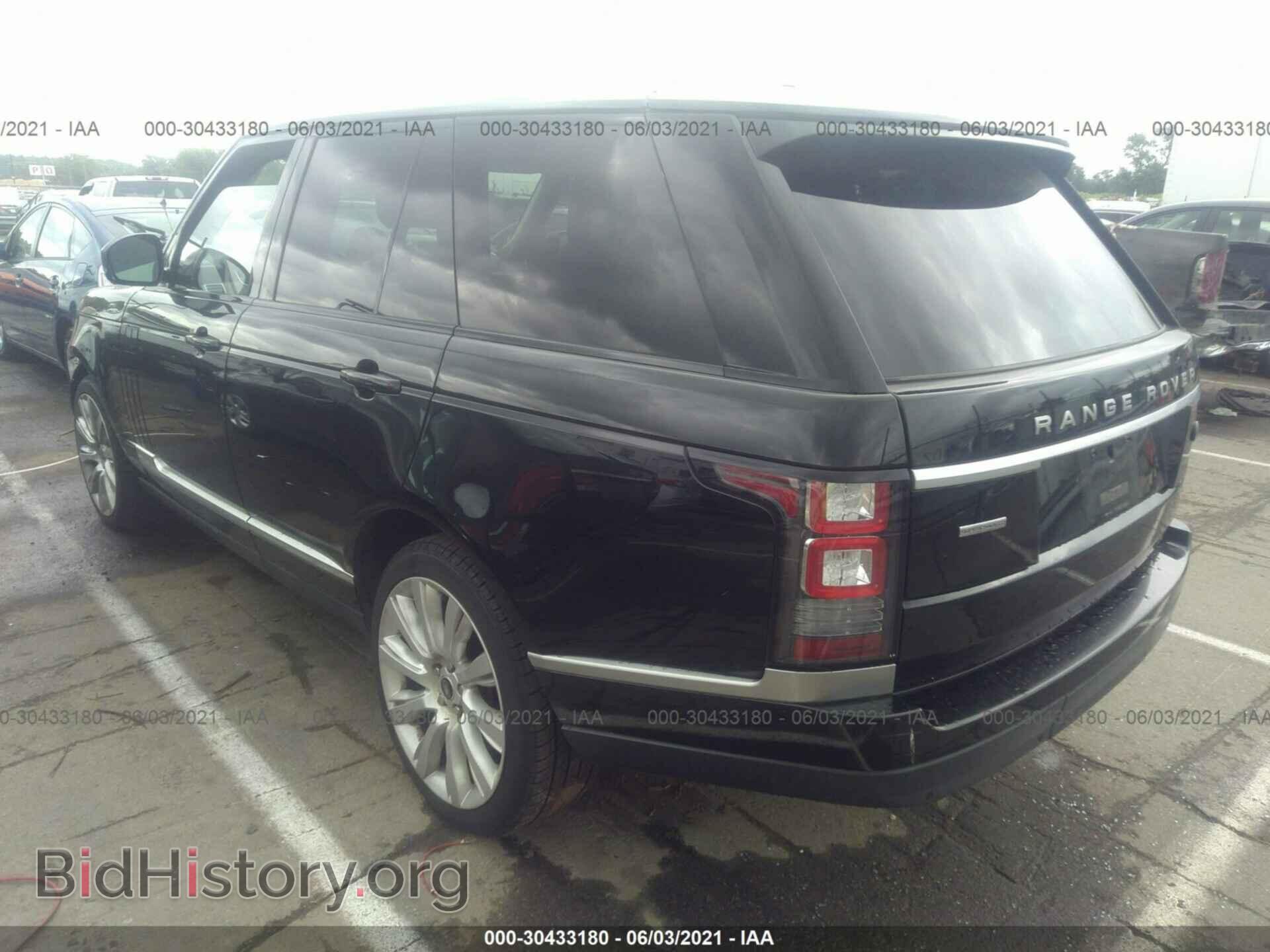 2014 LAND ROVER RANGE ROVER - VIN: SALGS2EFXEA129343 - Фото 3