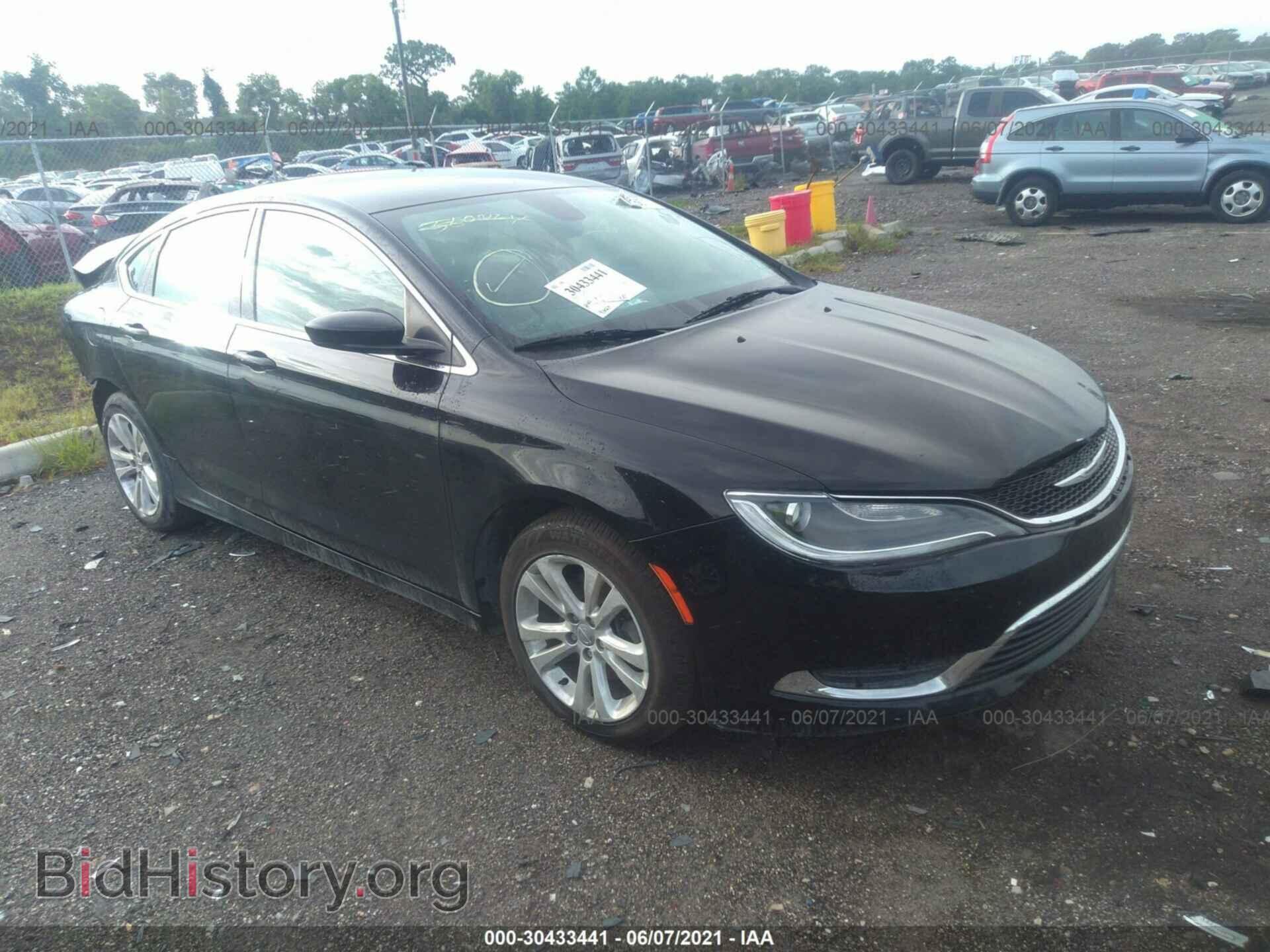 Фотография 1C3CCCAB2GN139036 - CHRYSLER 200 2016
