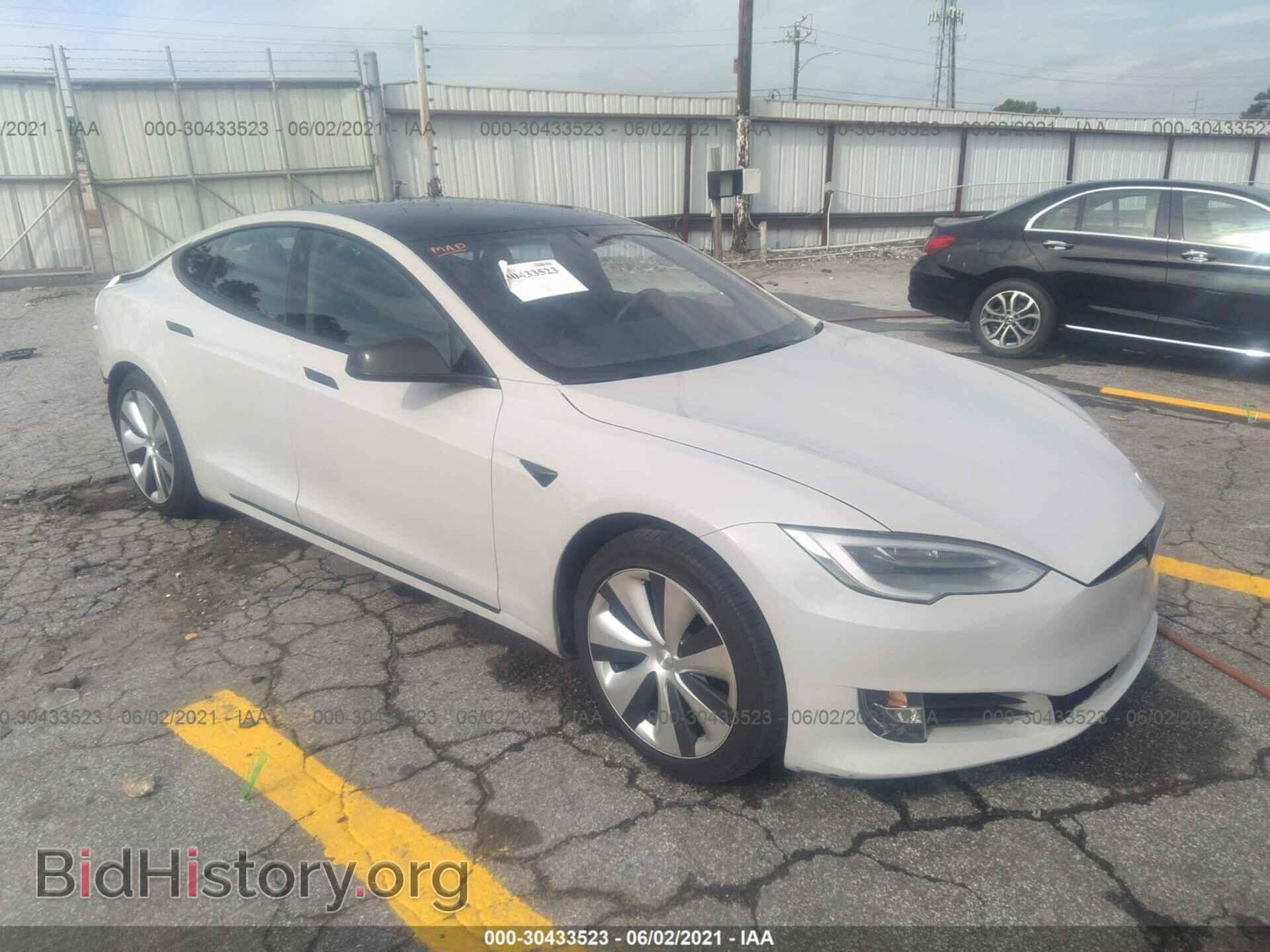 Photo 5YJSA1E24LF402695 - TESLA MODEL S 2020