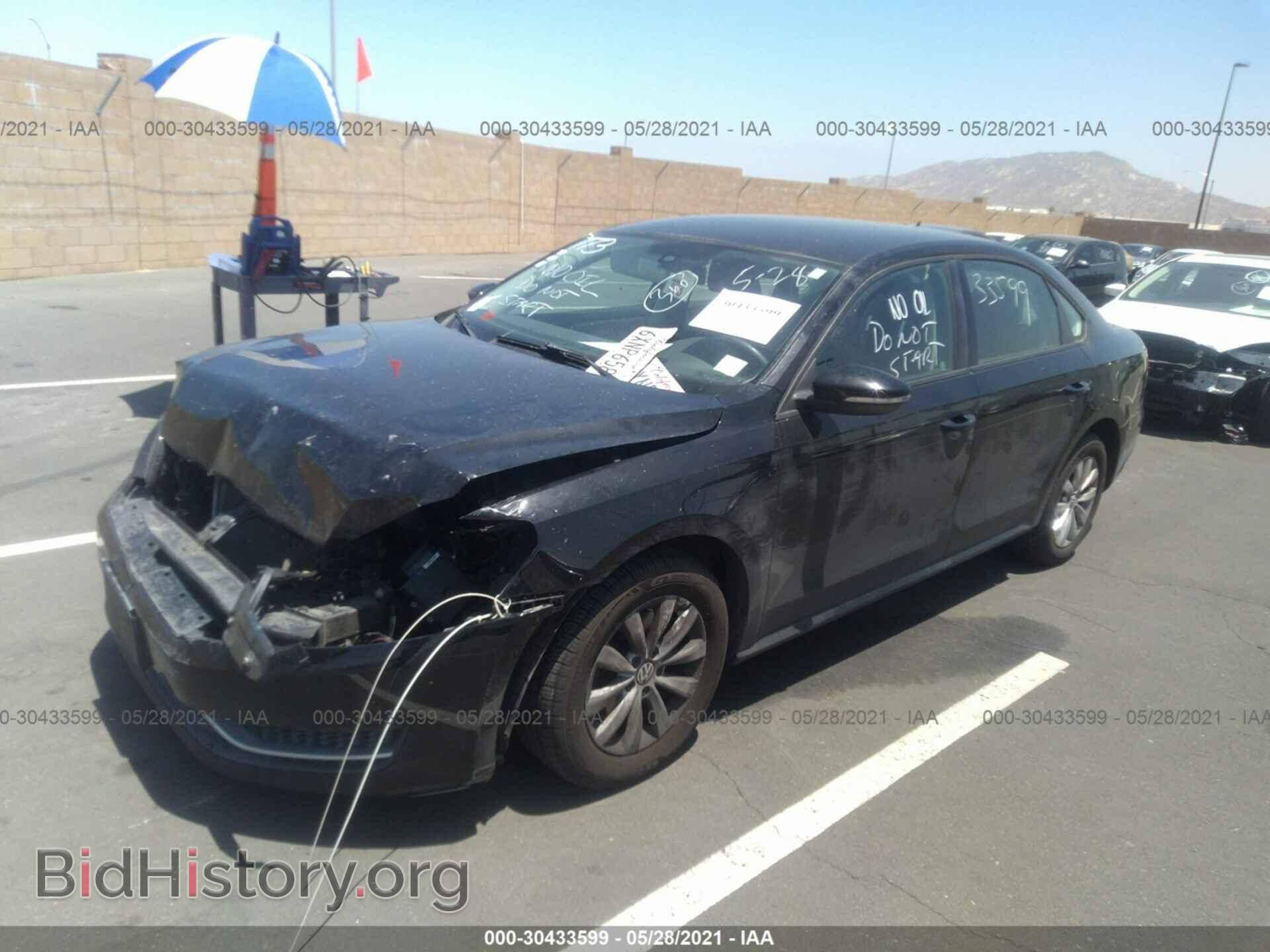 2012 VOLKSWAGEN PASSAT - VIN: 1VWAP7A30CC084841 - Фото 2