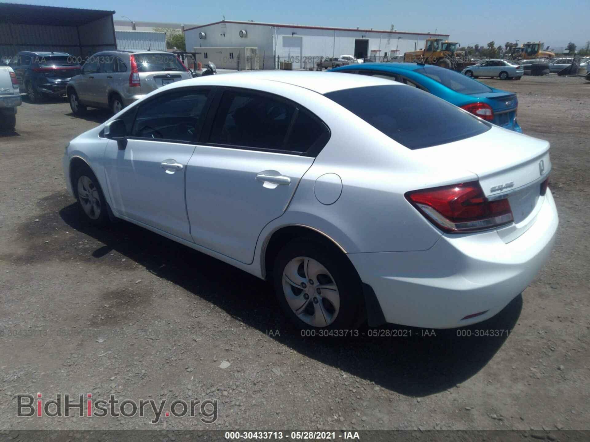 2013 HONDA CIVIC SDN - VIN: 19XFB2F54DE248445 - Фото 3