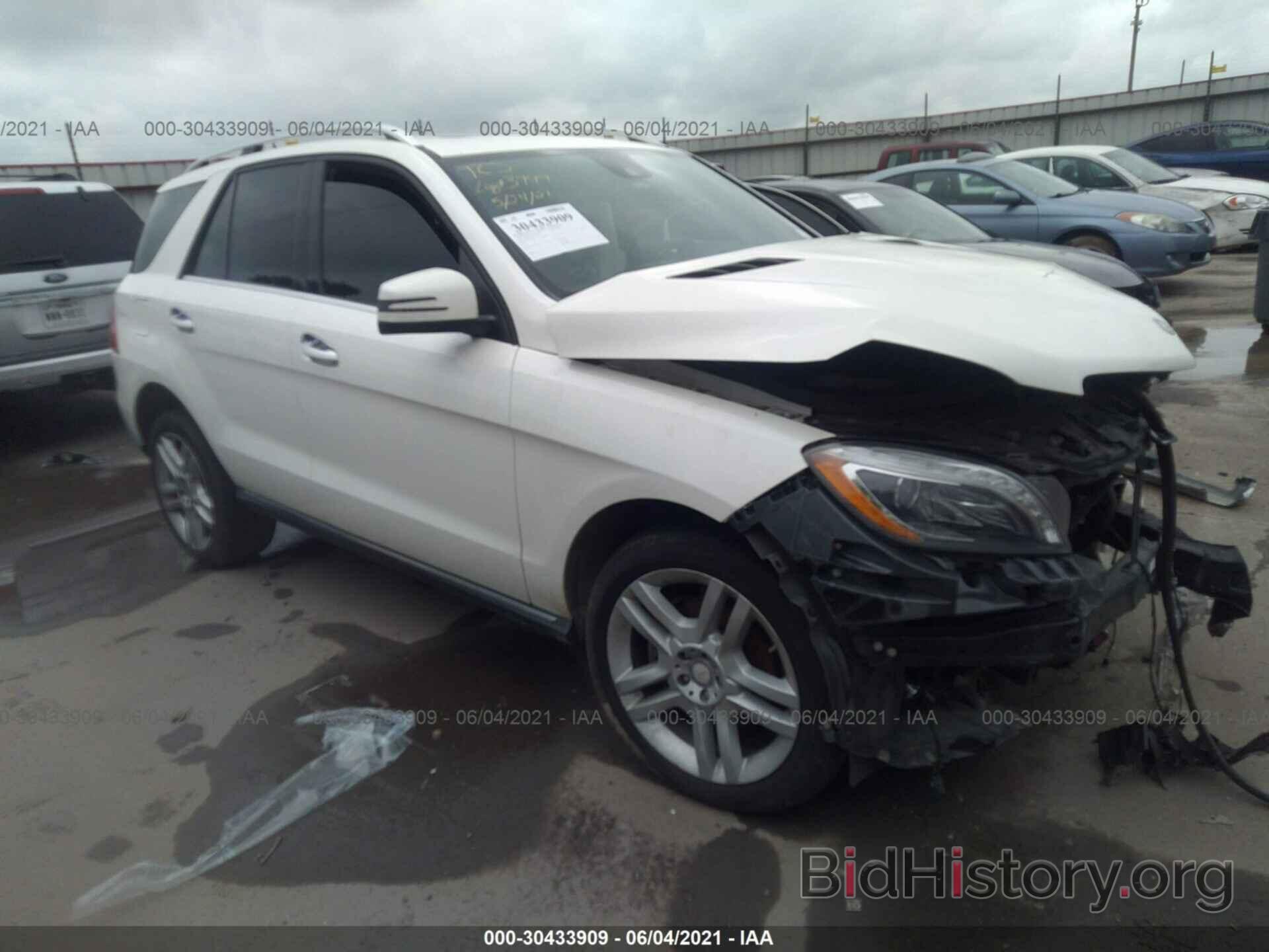 Photo 4JGDA5HB1EA350218 - MERCEDES-BENZ M-CLASS 2014