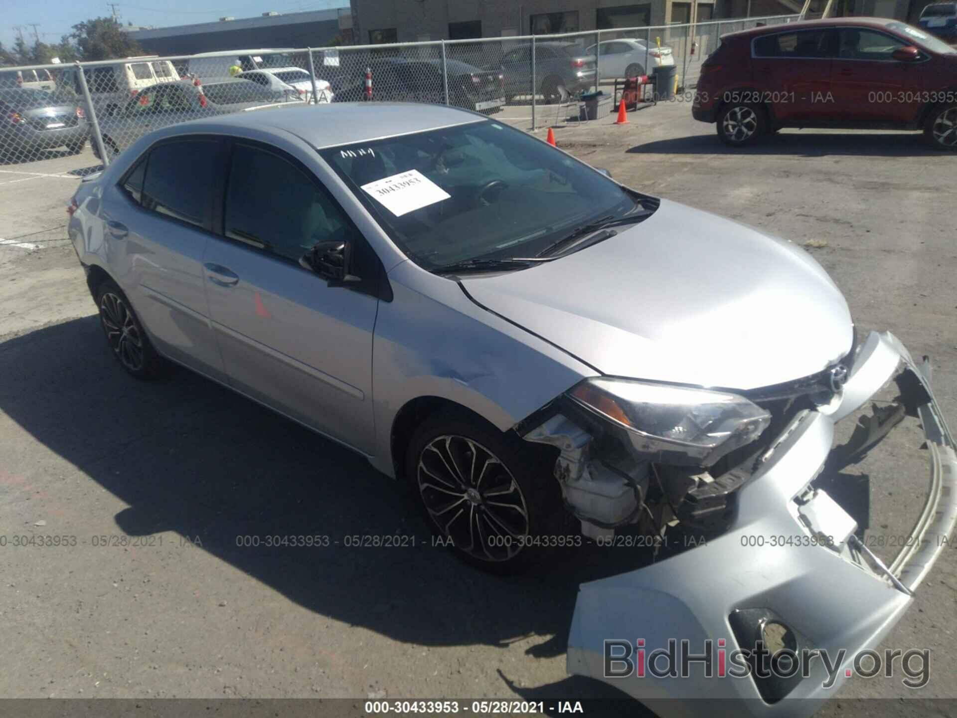 Photo 5YFBURHEXFP253925 - TOYOTA COROLLA 2015