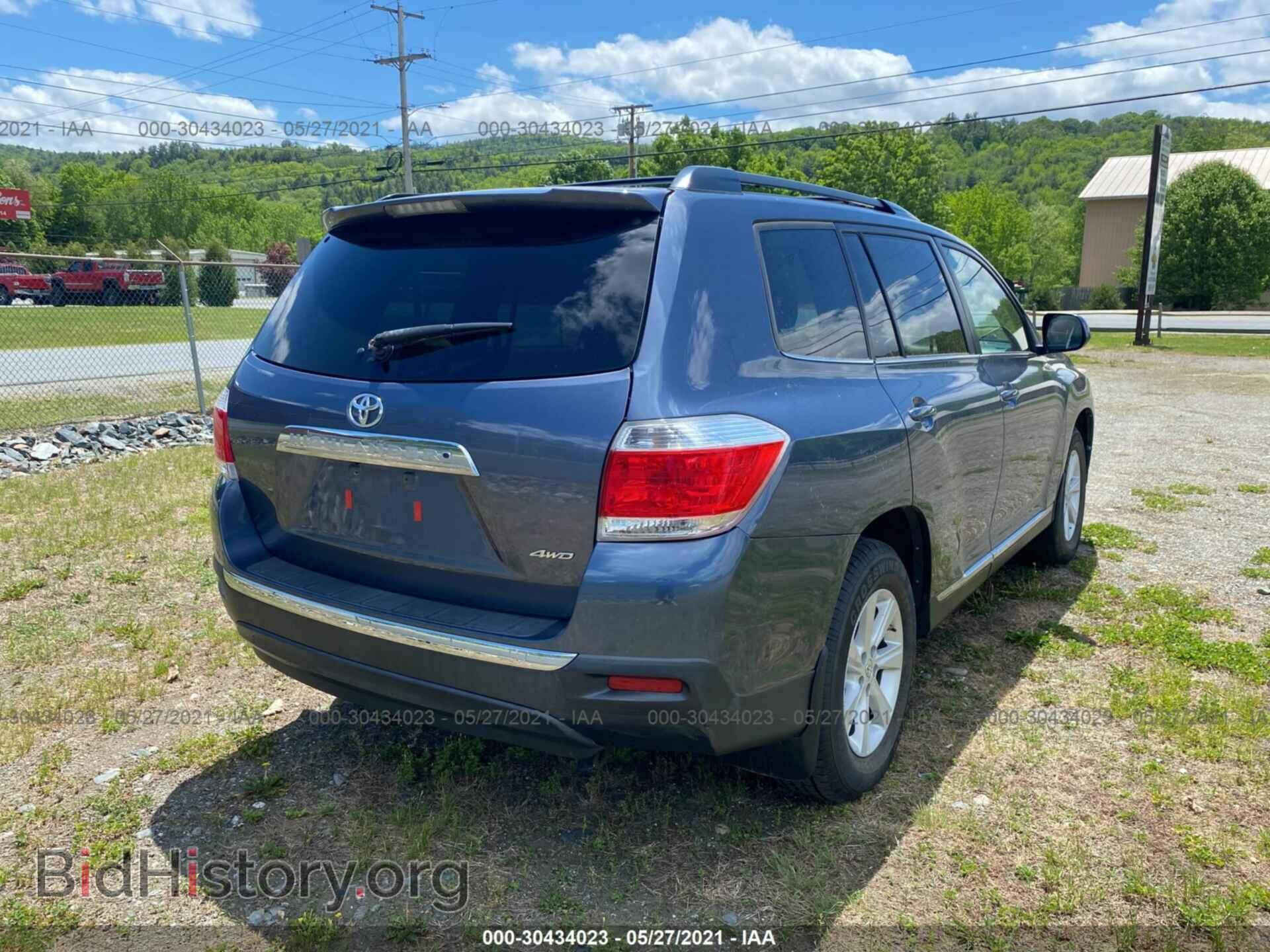 2011 TOYOTA HIGHLANDER - VIN: 5TDBK3EH3BS080283 - Фото 4