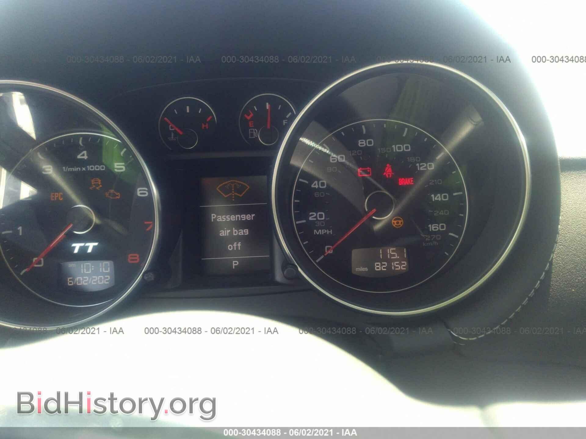 2010 AUDI TT - VIN: TRUFFAFK8A1008971 - Фото 7