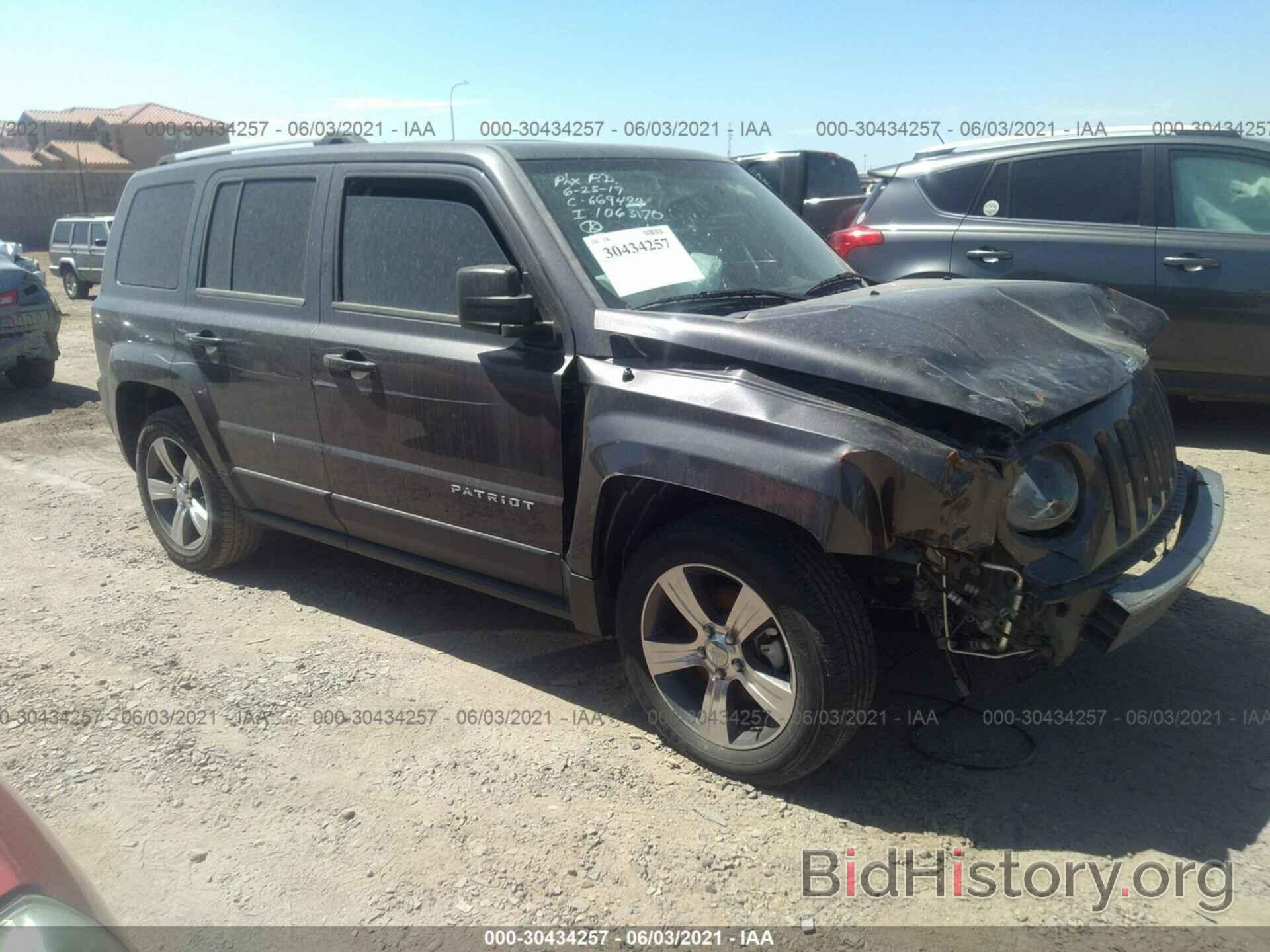 Photo 1C4NJPFA1GD527947 - JEEP PATRIOT 2016