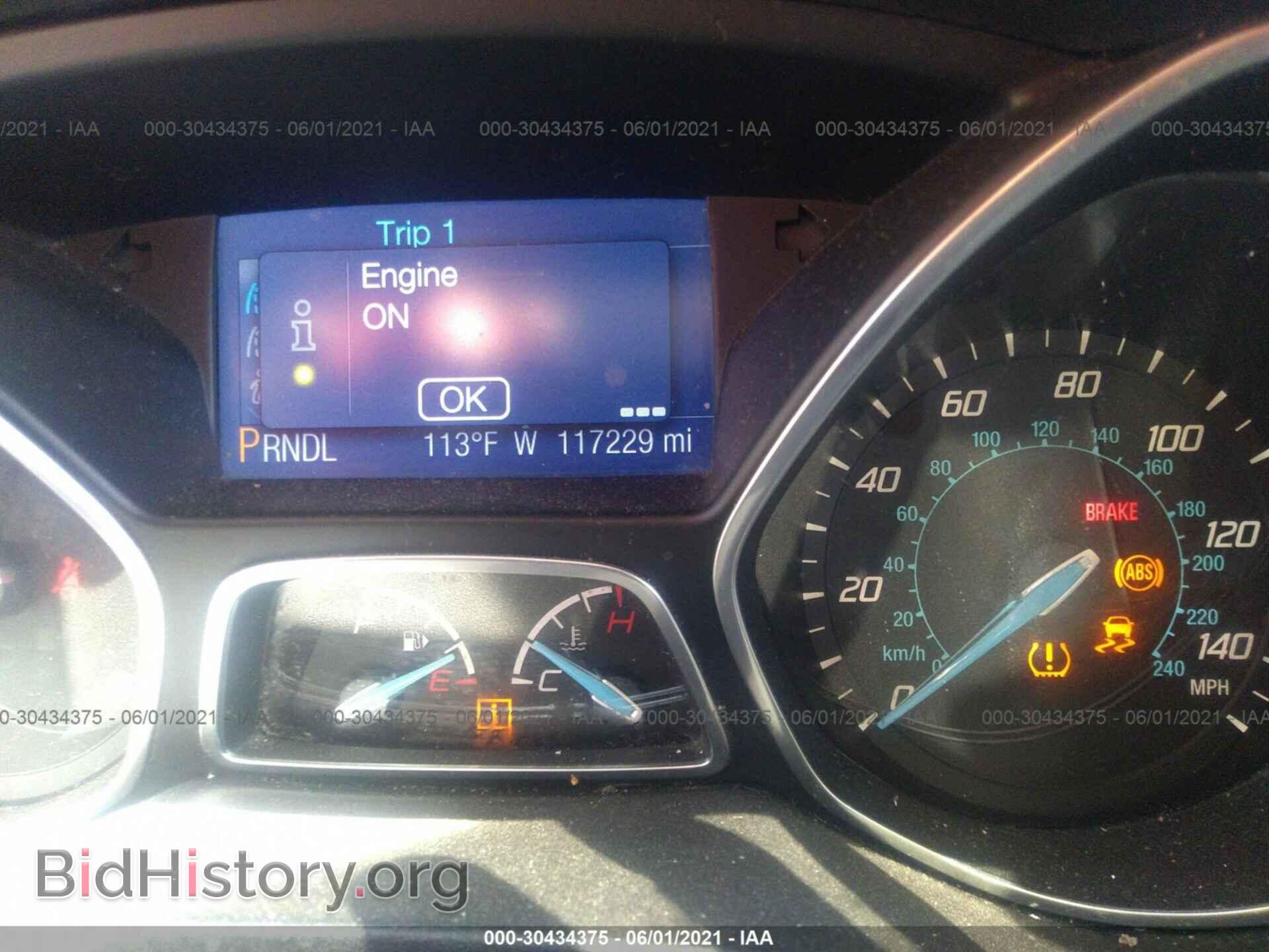 2013 FORD FOCUS - VIN: 1FADP3F21DL321109 - Фото 7