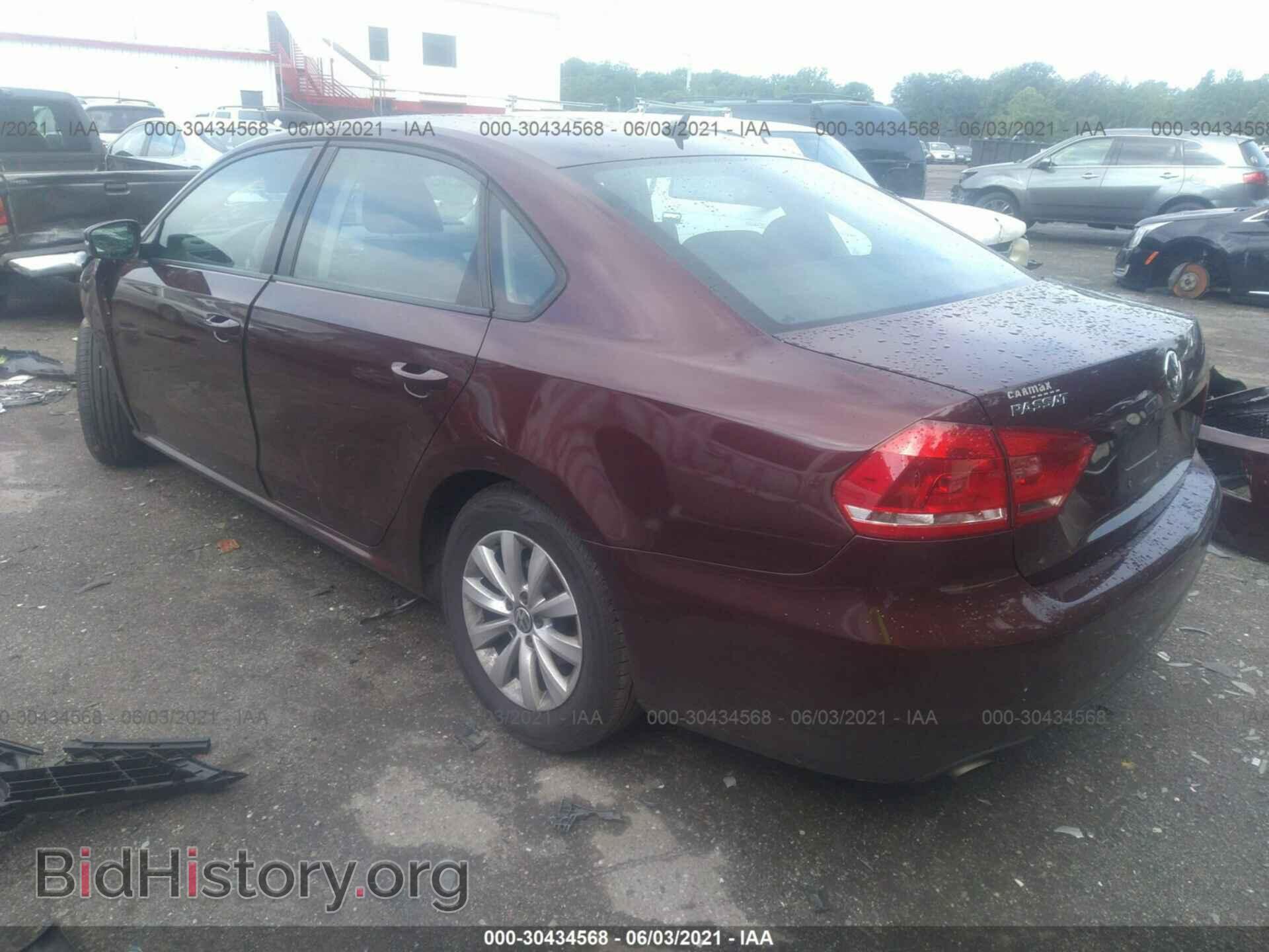 2013 VOLKSWAGEN PASSAT - VIN: 1VWAP7A39DC102173 - Фото 3