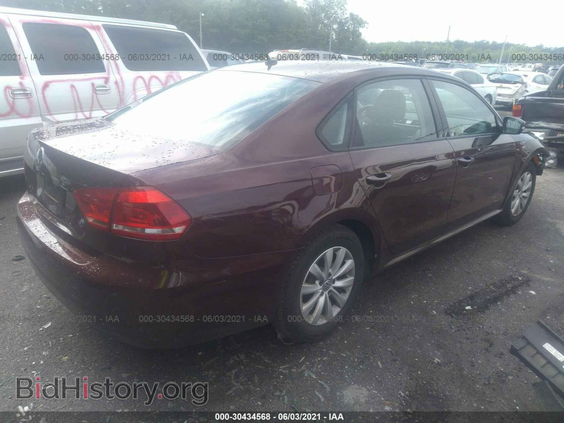 2013 VOLKSWAGEN PASSAT - VIN: 1VWAP7A39DC102173 - Фото 4