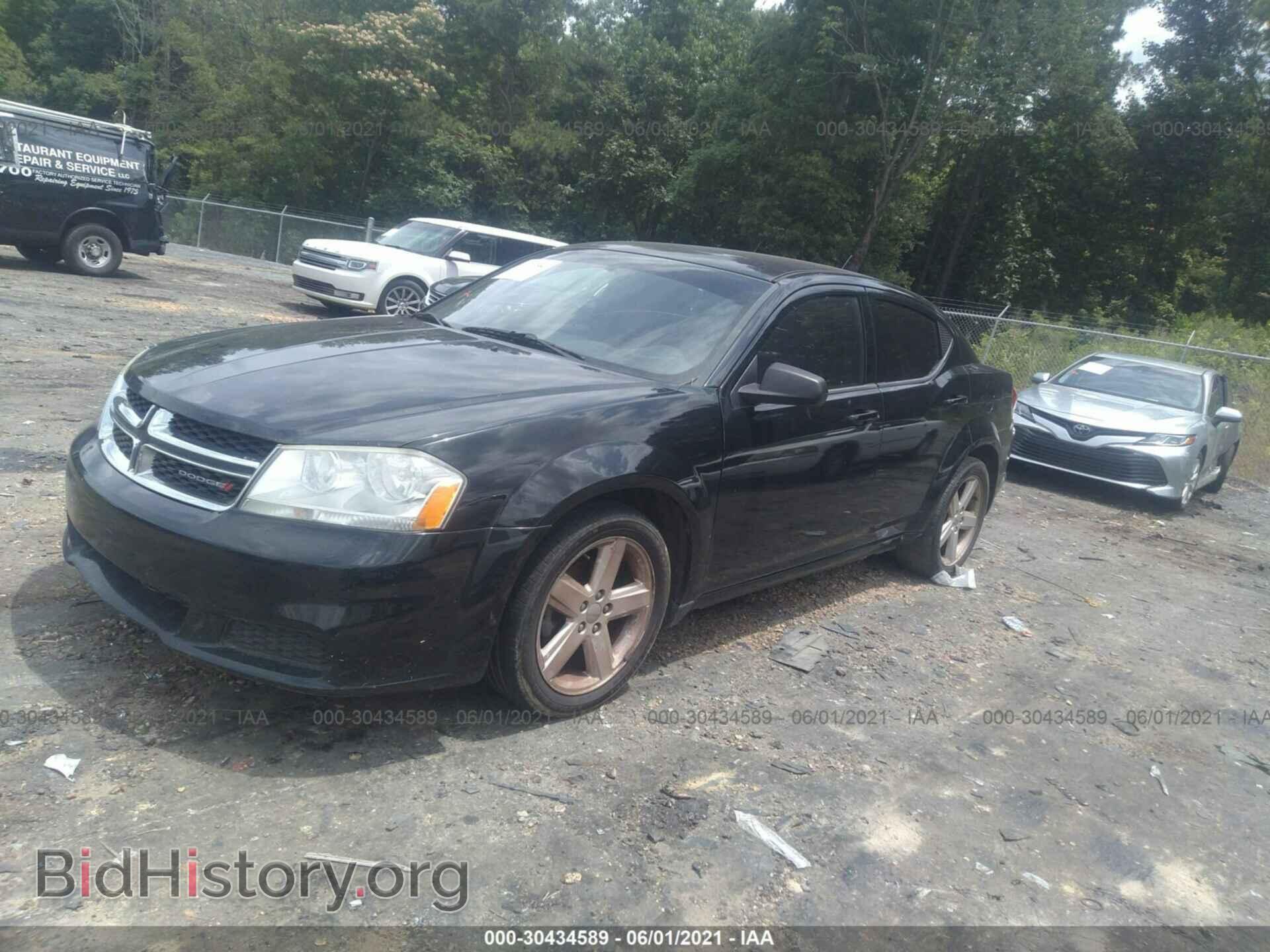 2013 DODGE AVENGER - VIN: 1C3CDZAB4DN516803 - Фото 2