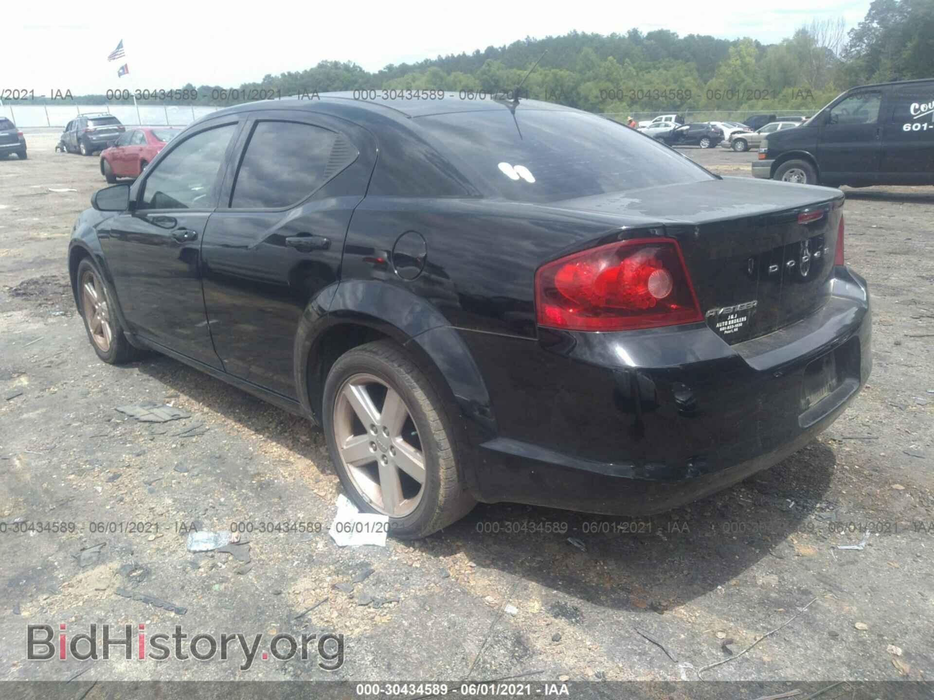 2013 DODGE AVENGER - VIN: 1C3CDZAB4DN516803 - Фото 3