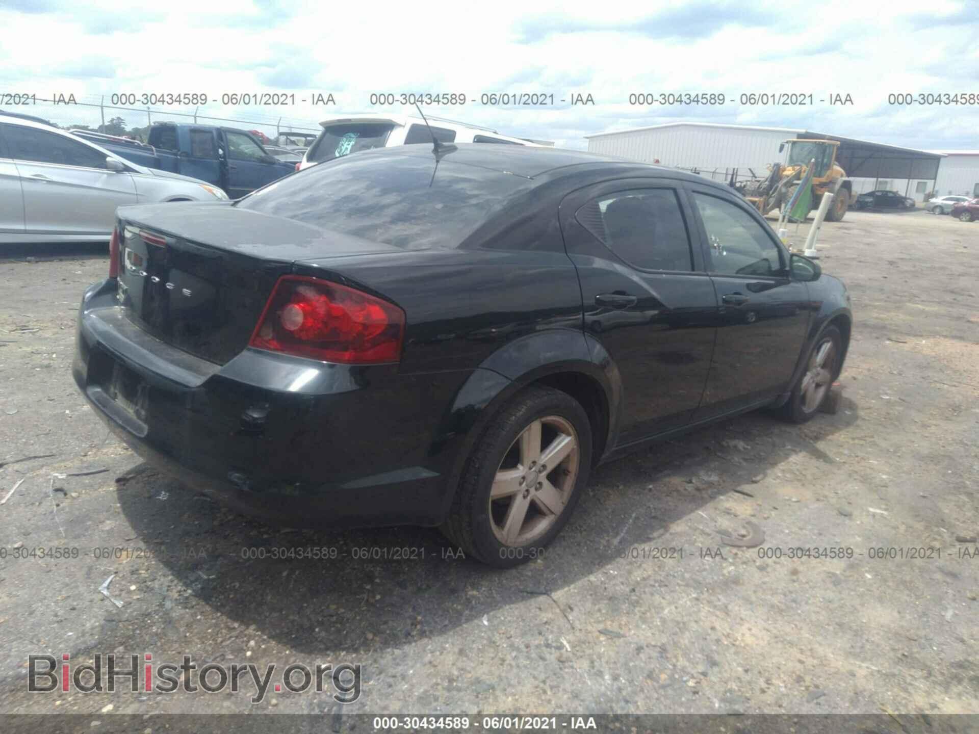 2013 DODGE AVENGER - VIN: 1C3CDZAB4DN516803 - Фото 4