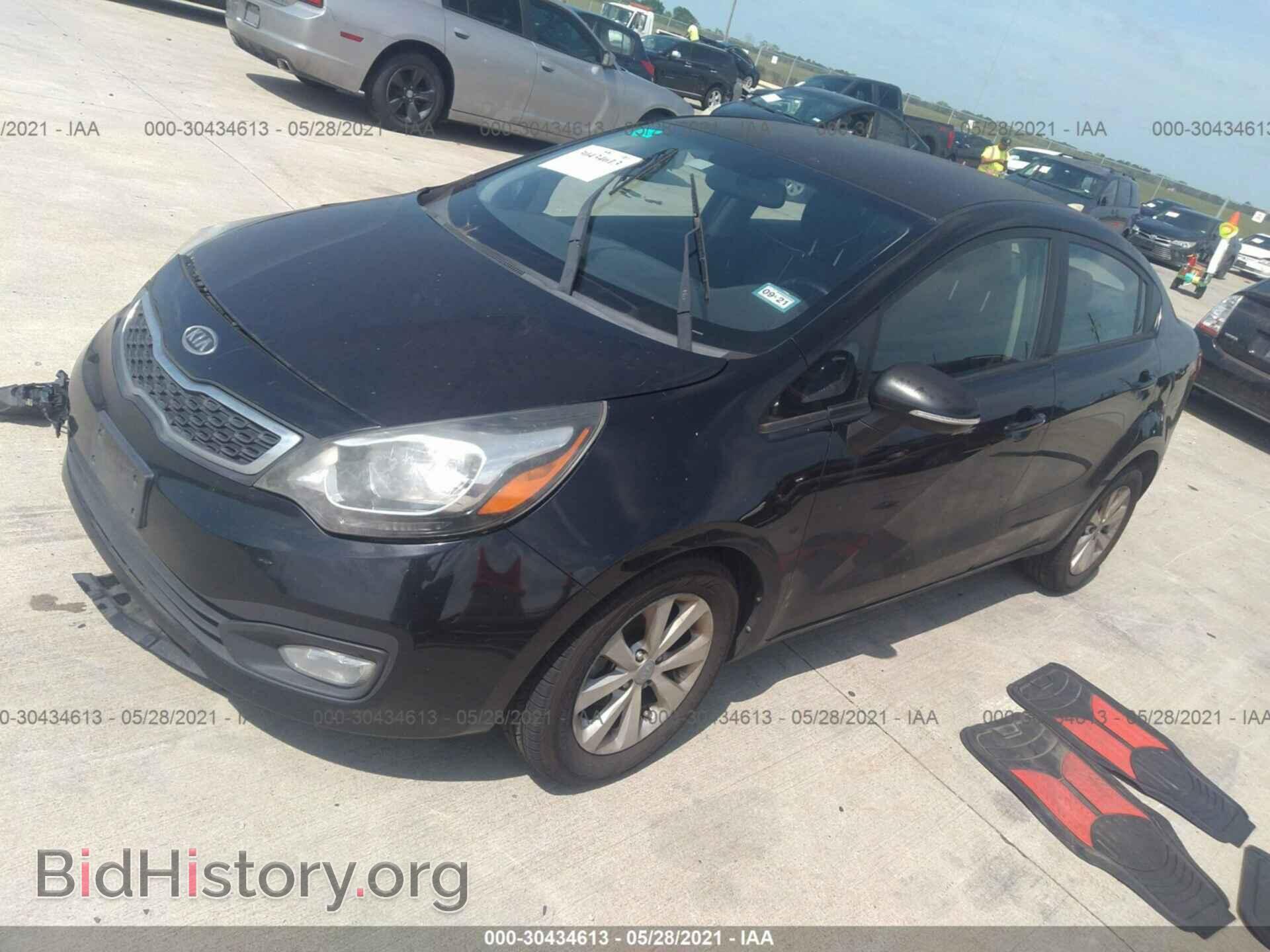 2012 KIA RIO - VIN: KNADN4A32C6046558 - Фото 2