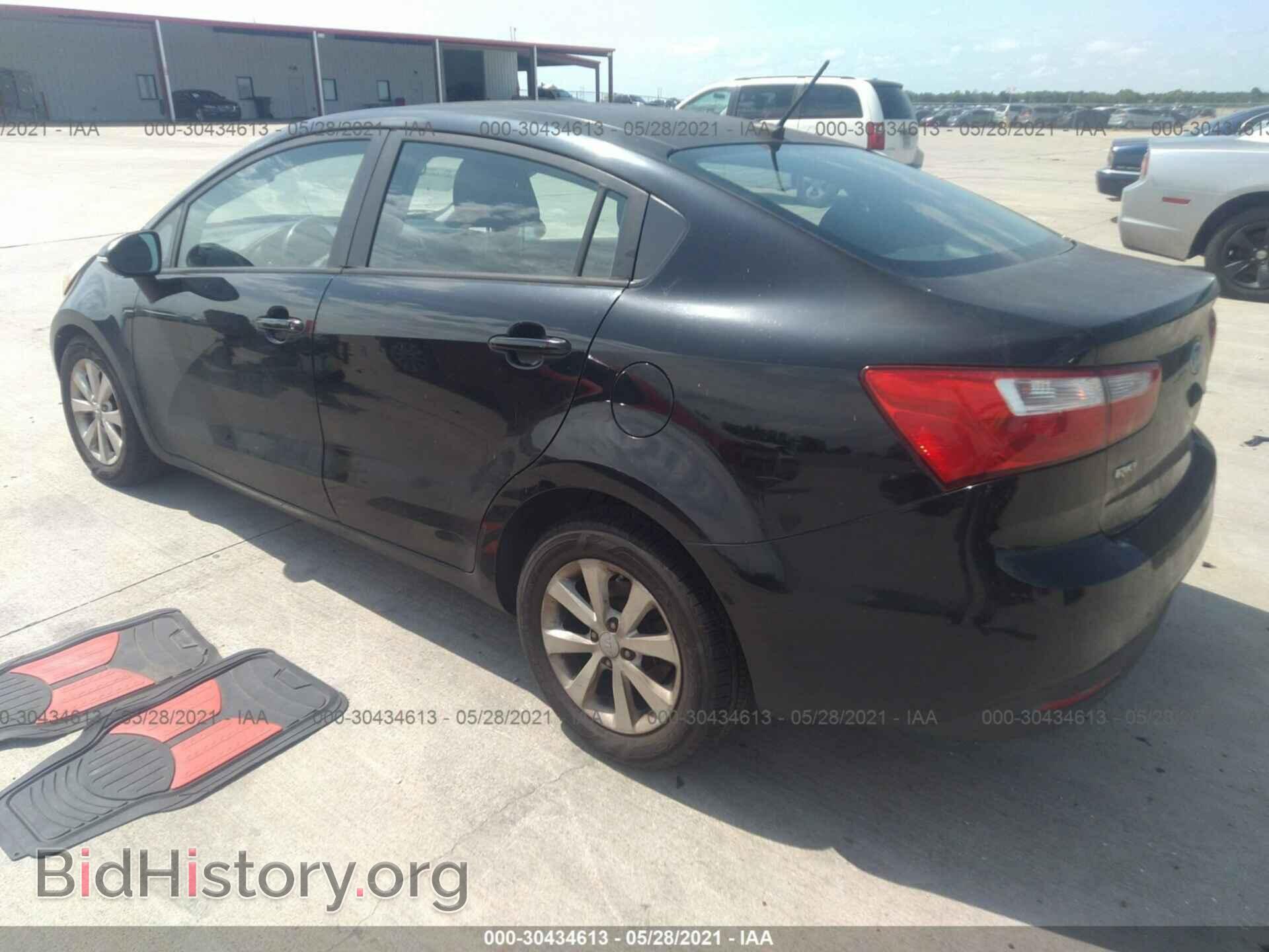 2012 KIA RIO - VIN: KNADN4A32C6046558 - Фото 3