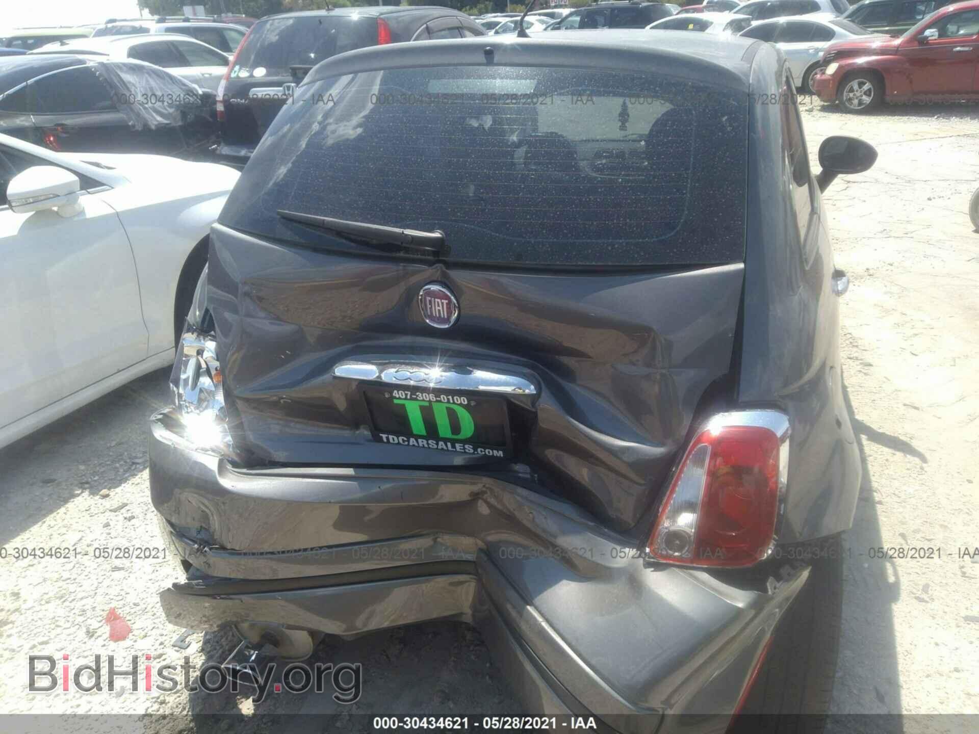 2013 FIAT 500 - VIN: 3C3CFFAR3DT512229 - Фото 6