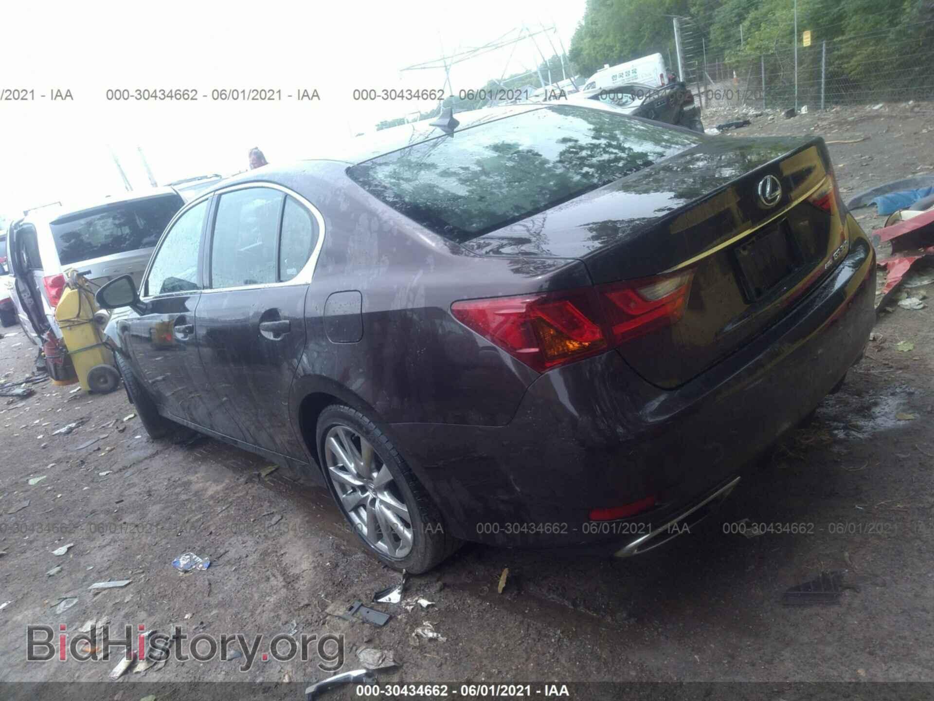 2013 LEXUS GS 350 - VIN: JTHCE1BL8D5008849 - Фото 3