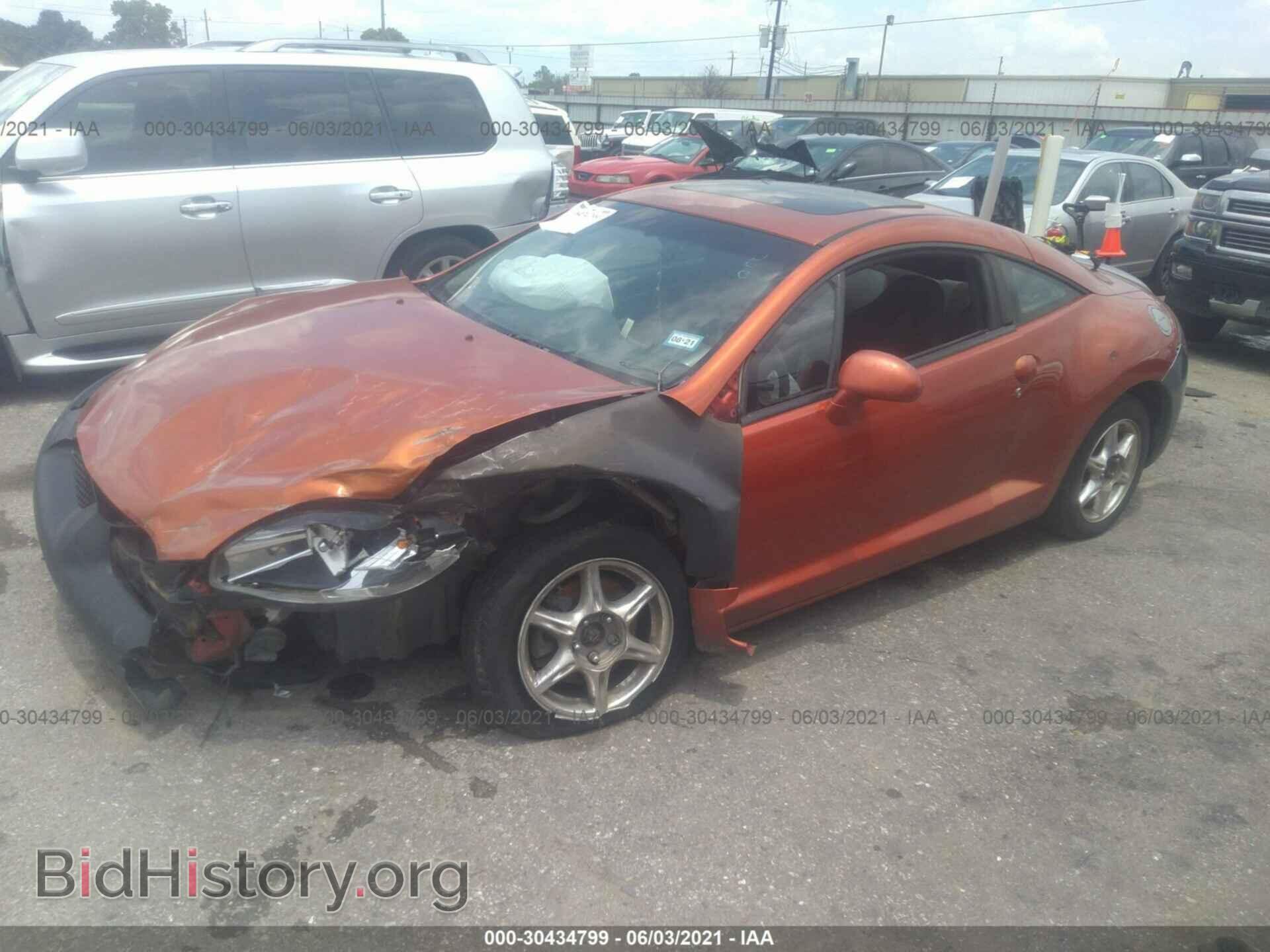 2008 MITSUBISHI ECLIPSE - VIN: 4A3AK24F68E034285 - Фото 2