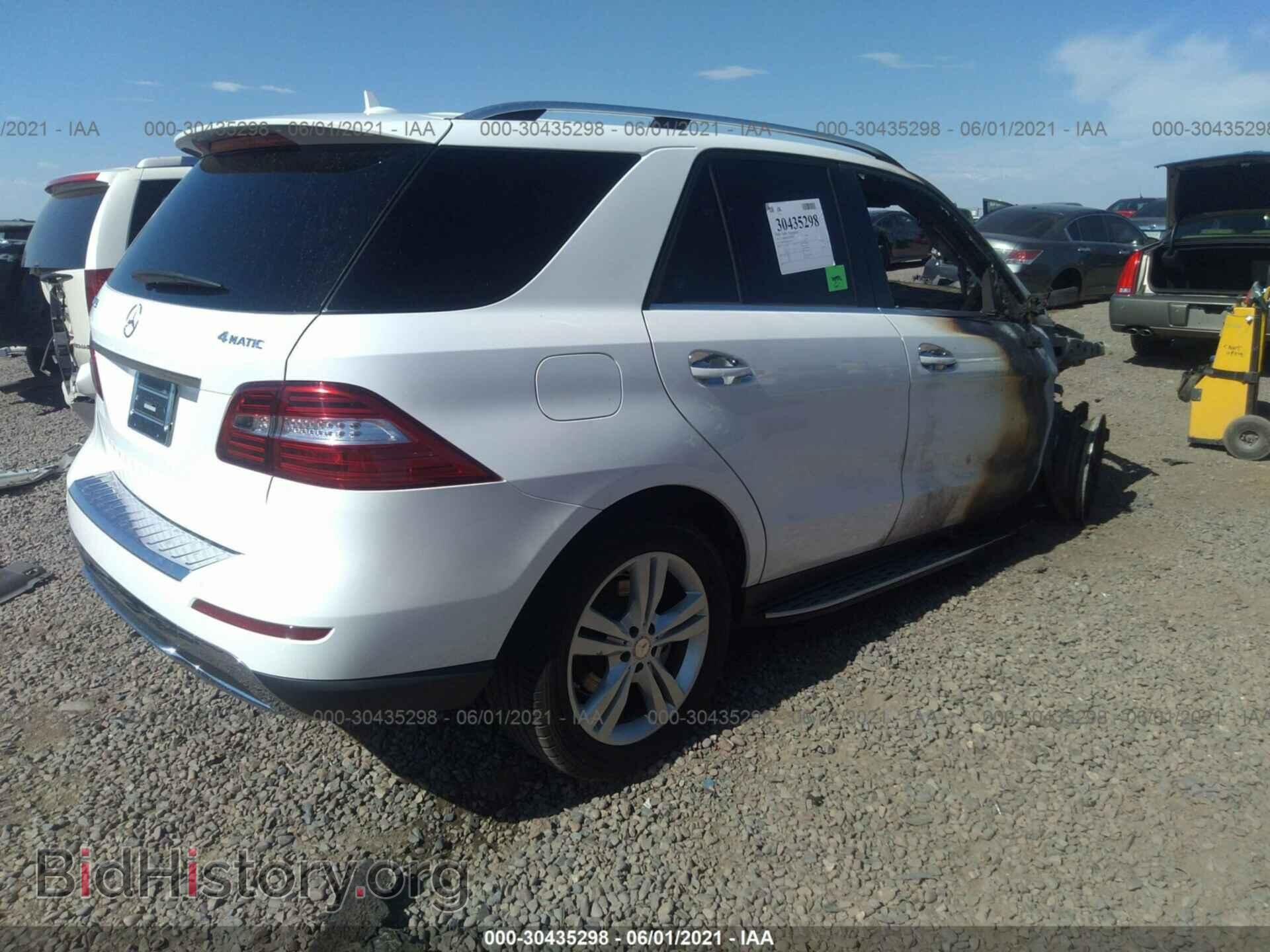 2014 MERCEDES-BENZ M-CLASS - VIN: 4JGDA5HB2EA358148 - Фото 4