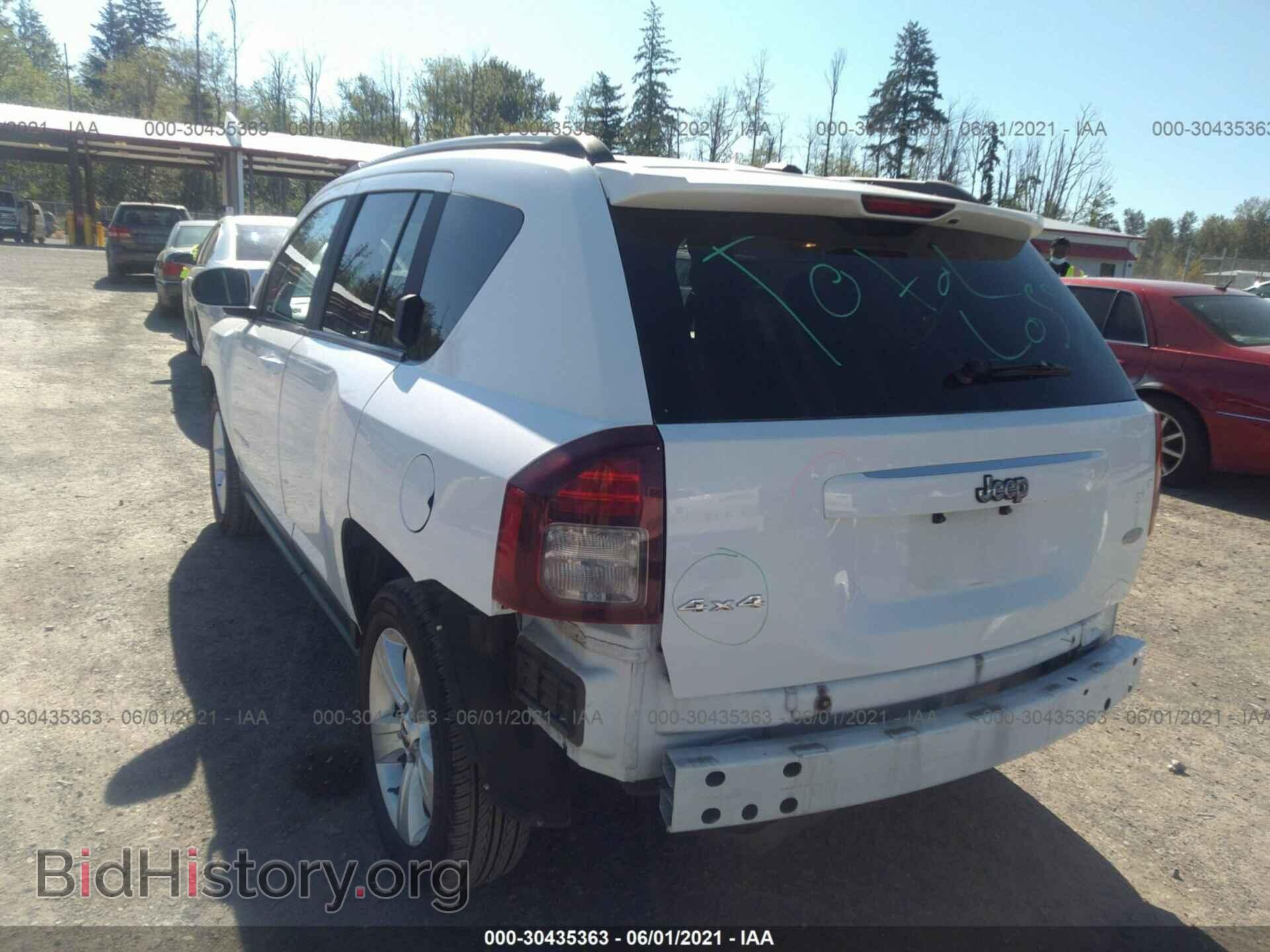 2016 JEEP COMPASS - VIN: 1C4NJDEB3GD630814 - Фото 3