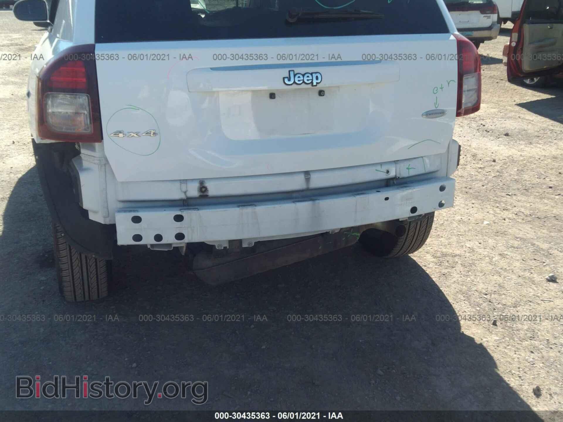 2016 JEEP COMPASS - VIN: 1C4NJDEB3GD630814 - Фото 6