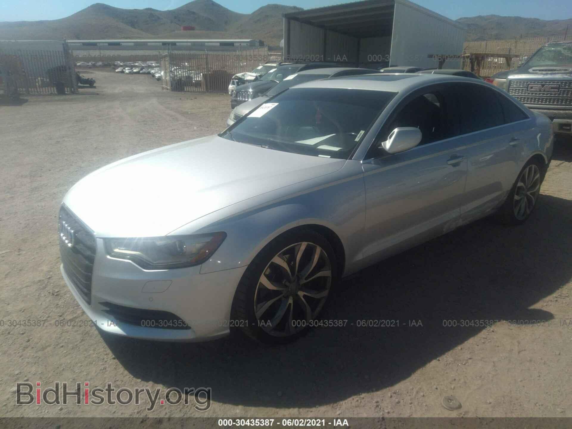 2014 AUDI A6 - VIN: WAUGFAFCXEN159474 - Фото 2