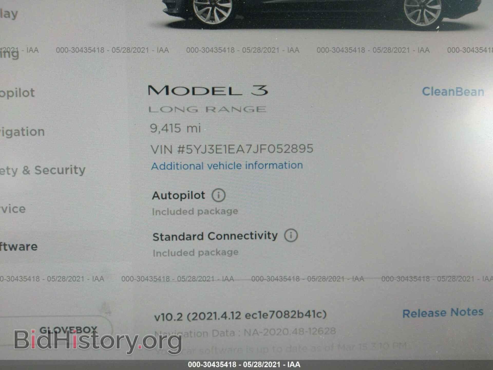 2018 TESLA MODEL 3 - VIN: 5YJ3E1EA7JF052895 - Photo 7