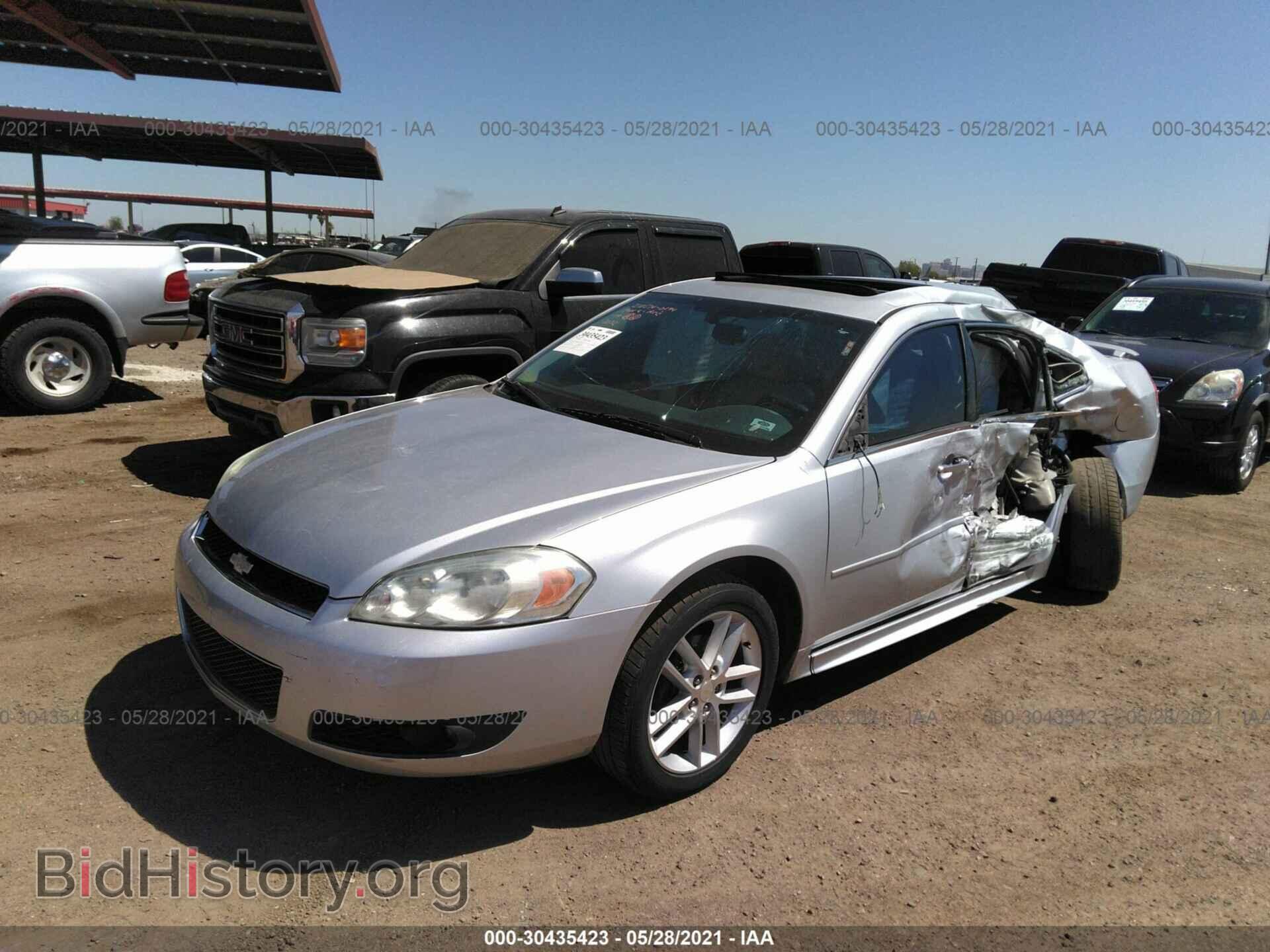 2013 CHEVROLET IMPALA - VIN: 2G1WC5E37D1202032 - Фото 2