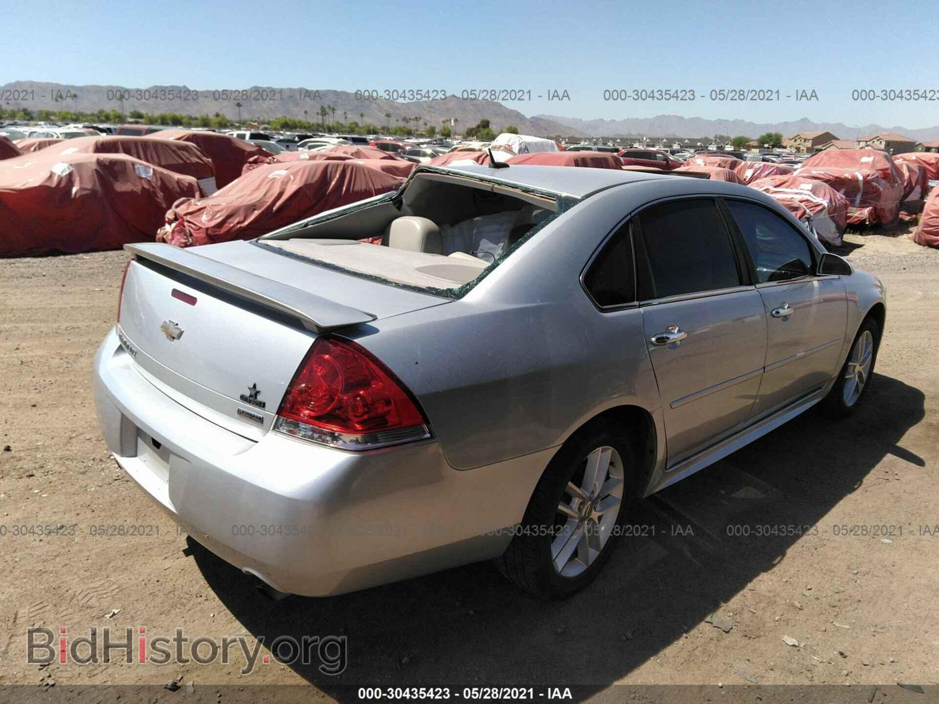 2013 CHEVROLET IMPALA - VIN: 2G1WC5E37D1202032 - Фото 4