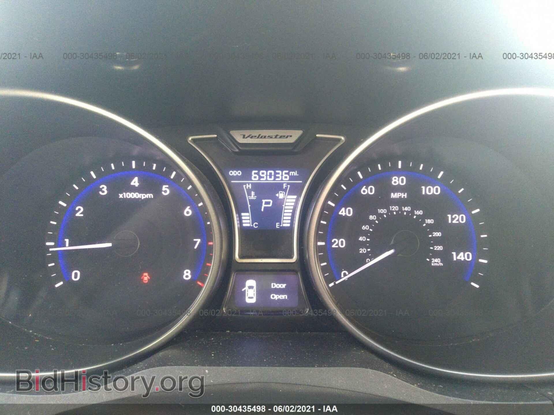 2014 HYUNDAI VELOSTER - VIN: KMHTC6AE7EU183636 - Фото 7