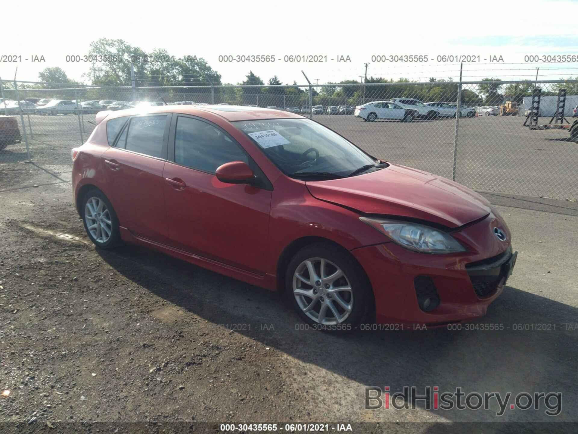 Photo JM1BL1L67C1512147 - MAZDA MAZDA3 2012