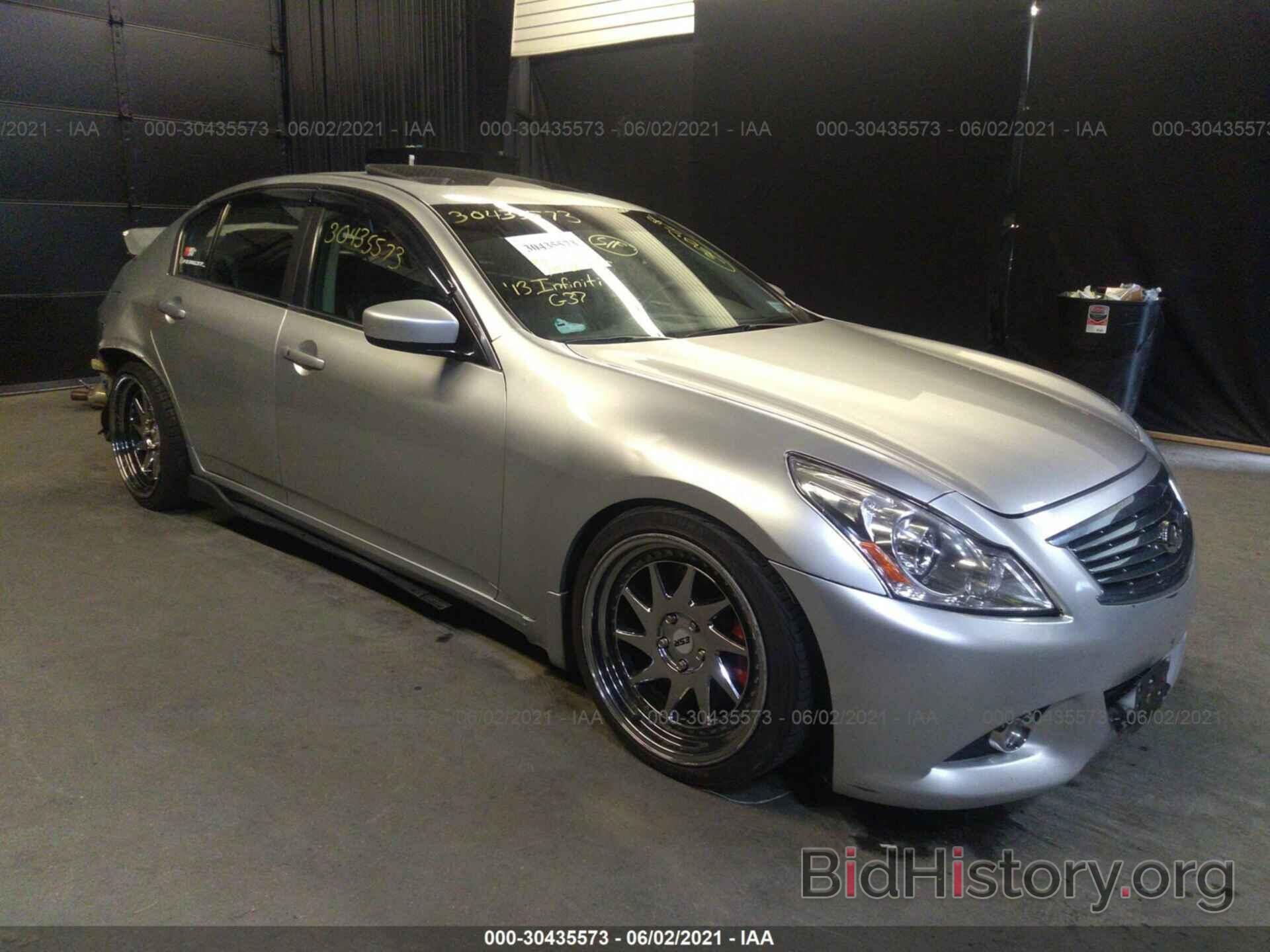 Photo JN1CV6AR5DM759355 - INFINITI G37 SEDAN 2013