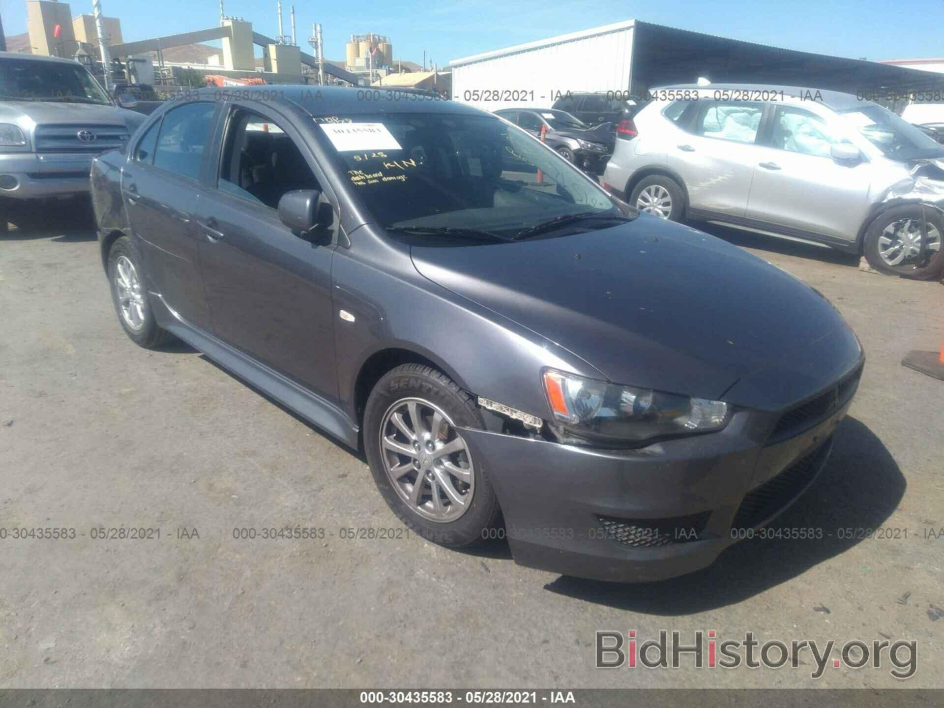 Photo JA32U2FU1BU033943 - MITSUBISHI LANCER 2011