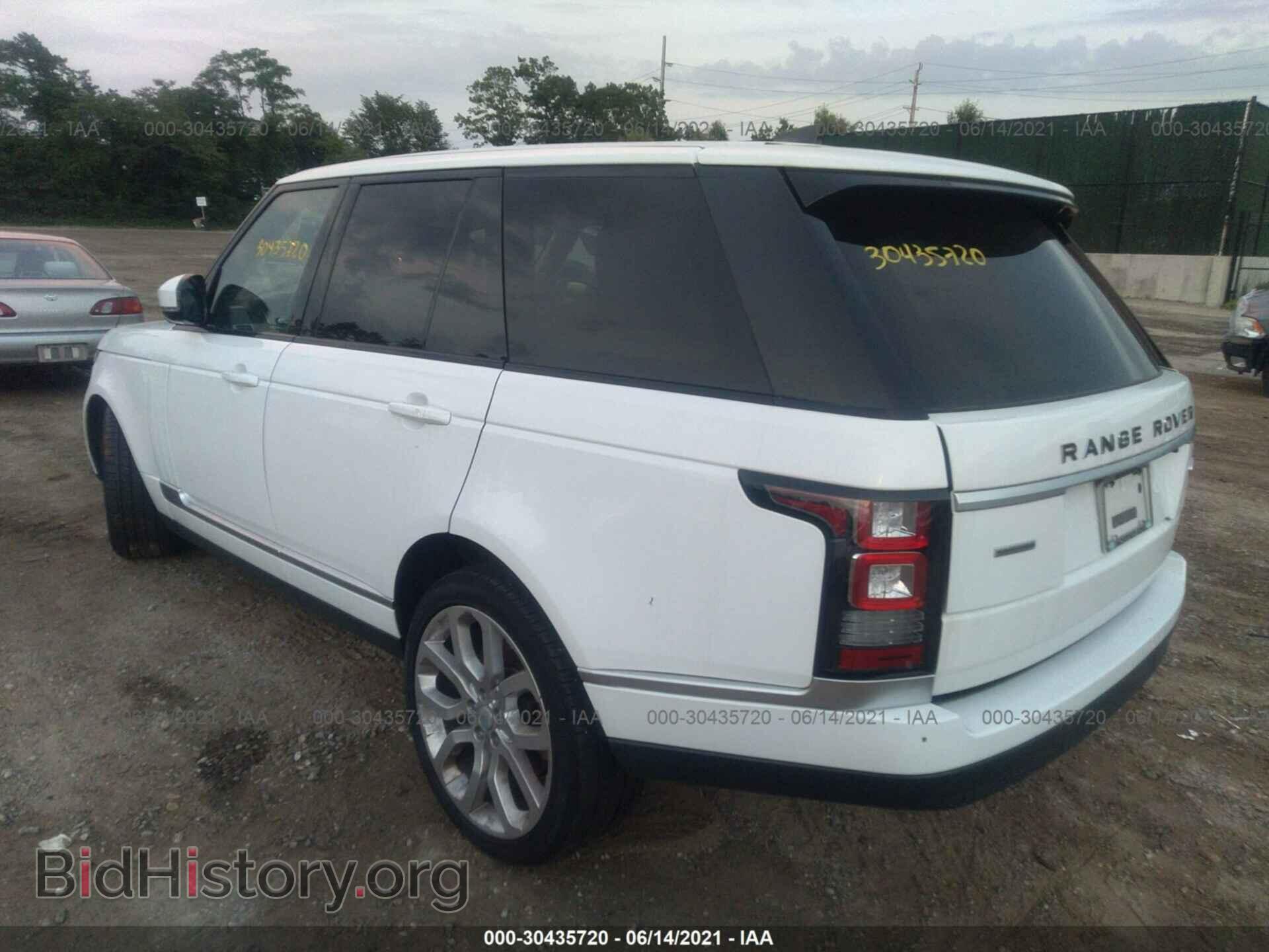 2017 LAND ROVER RANGE ROVER - VIN: SALGS2FE7HA322317 - Фото 3