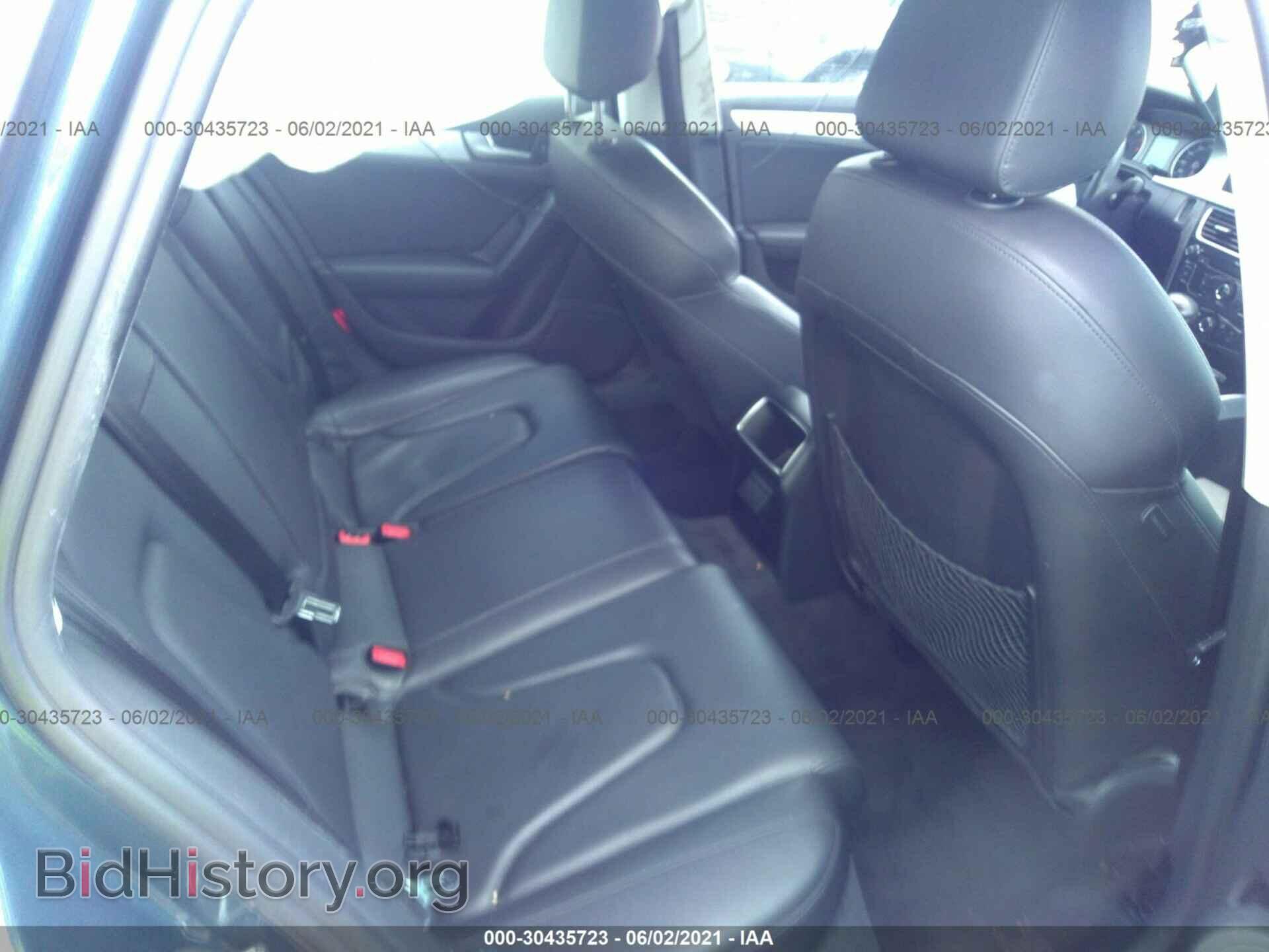 2011 AUDI A4 - VIN: WAUAFAFL3BN049058 - Фото 8