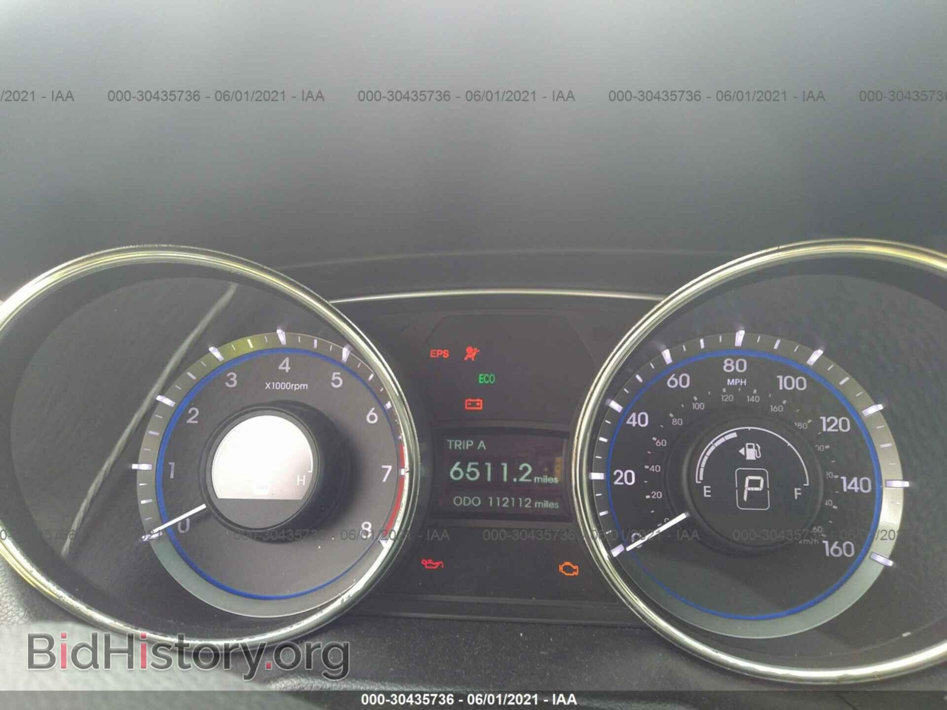 2012 HYUNDAI SONATA - VIN: 5NPEB4AC2CH334909 - Фото 7