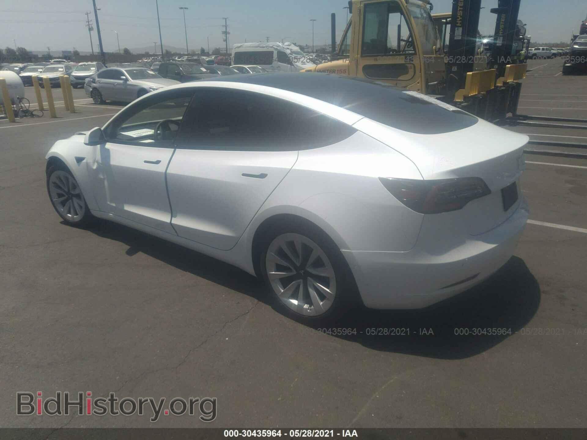 2021 TESLA MODEL 3 - VIN: 5YJ3E1EA0MF927691 - Photo 3
