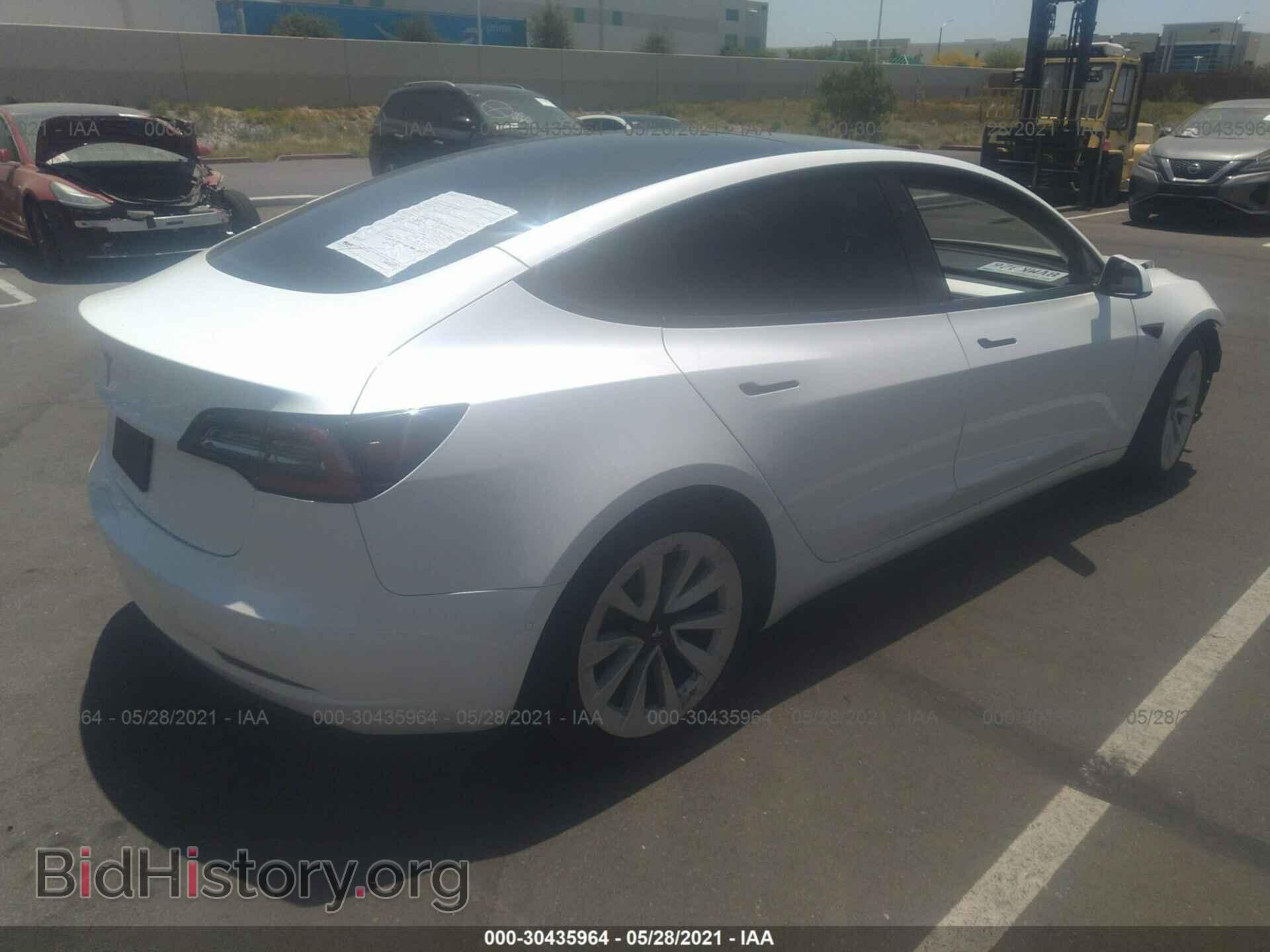 2021 TESLA MODEL 3 - VIN: 5YJ3E1EA0MF927691 - Photo 4