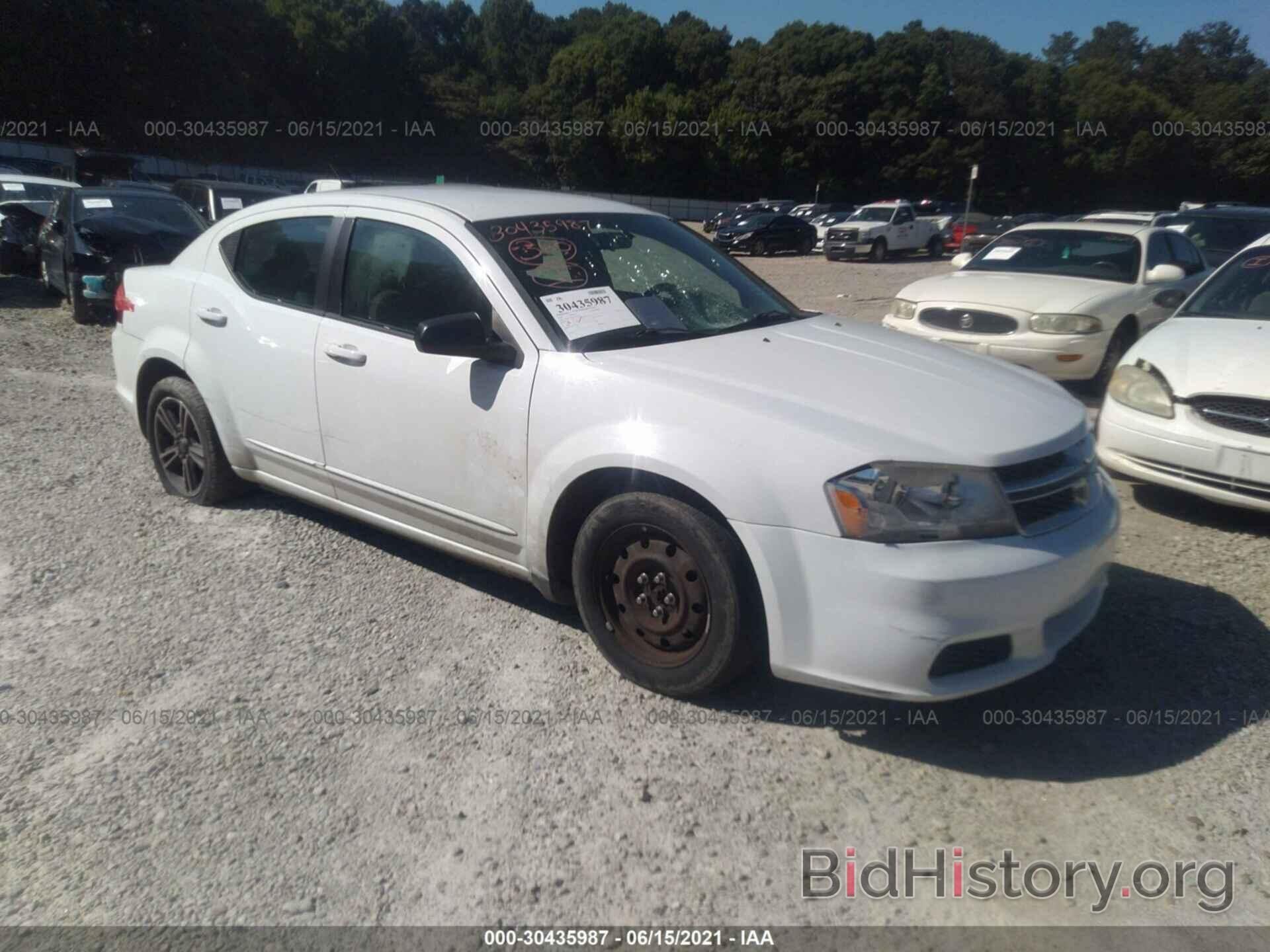 Photo 1C3CDZABXCN323652 - DODGE AVENGER 2012