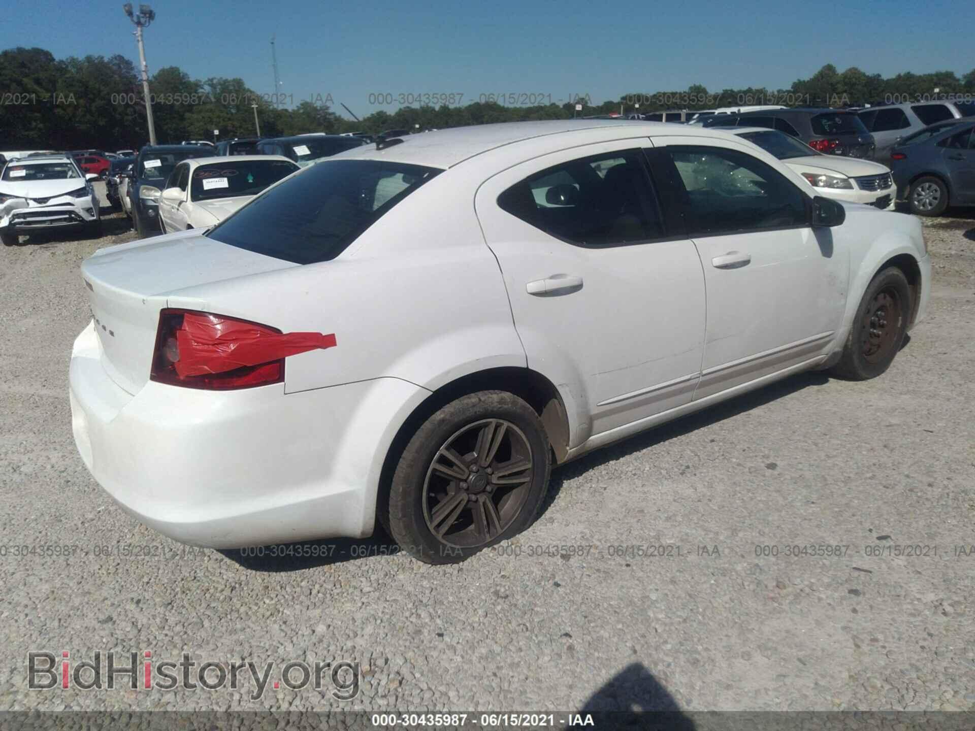 2012 DODGE AVENGER - VIN: 1C3CDZABXCN323652 - Фото 4