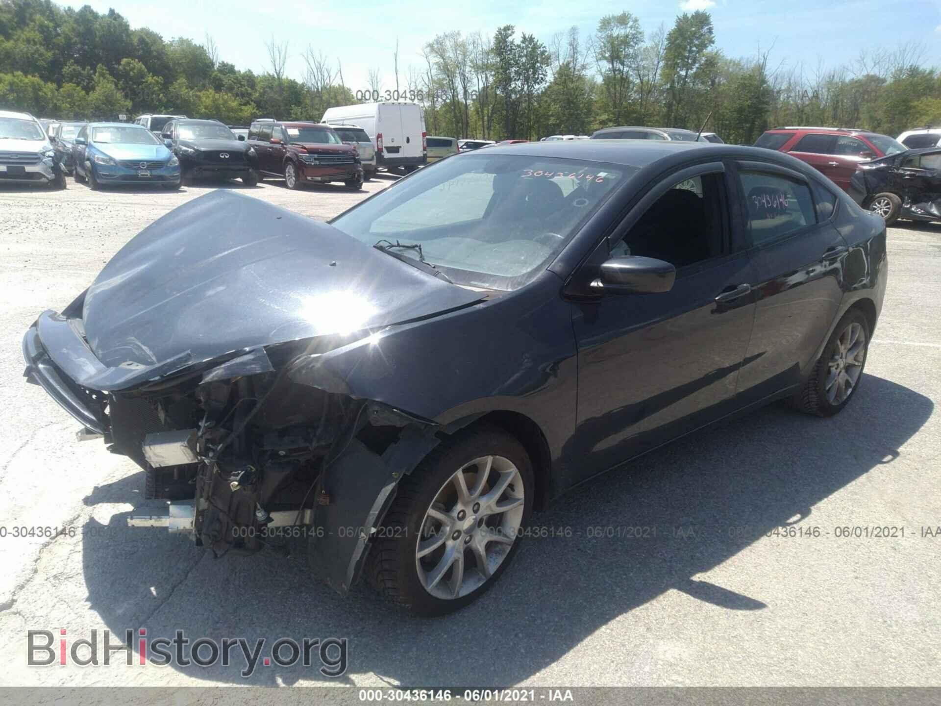 2013 DODGE DART - VIN: 1C3CDFBH8DD256784 - Фото 2